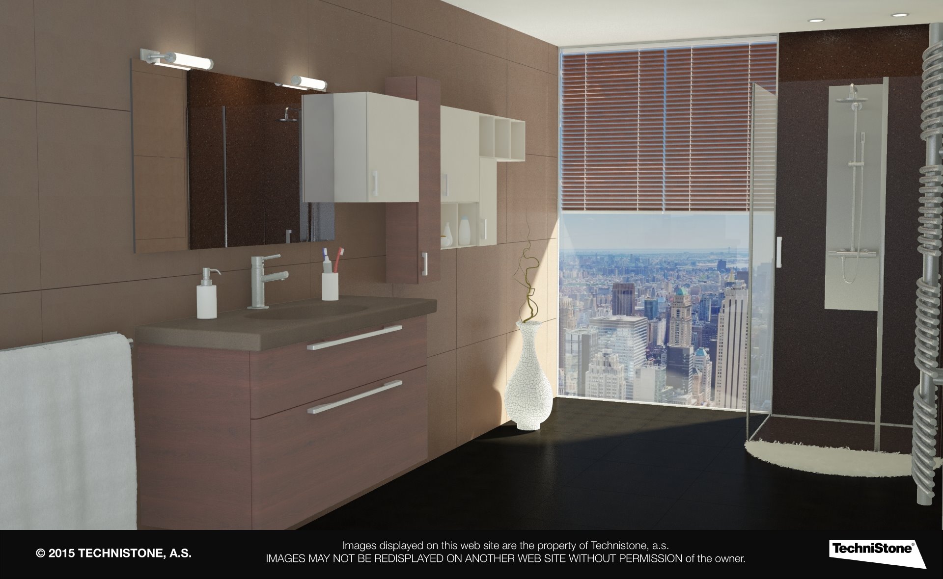 Modern bathroom