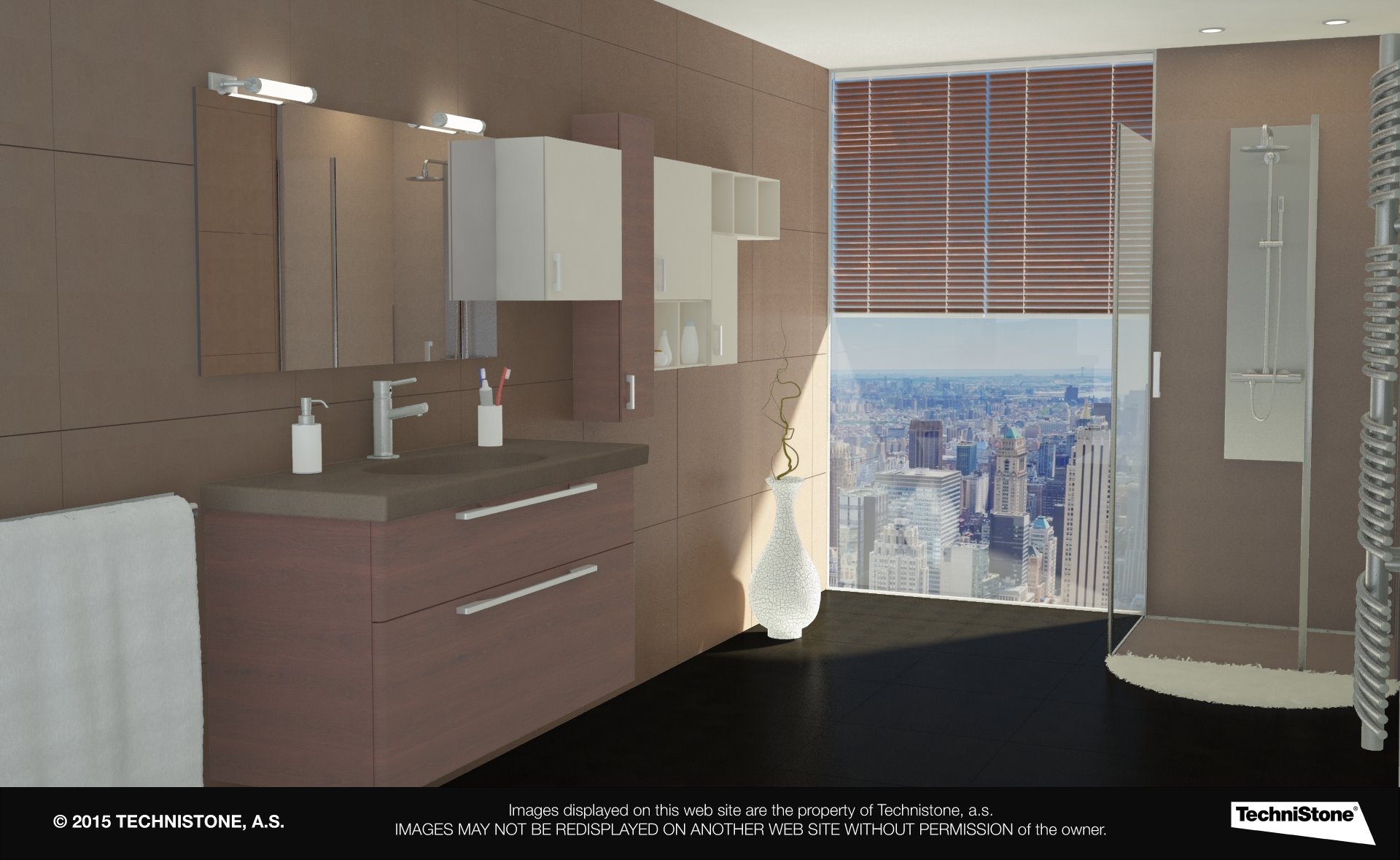 Modern bathroom