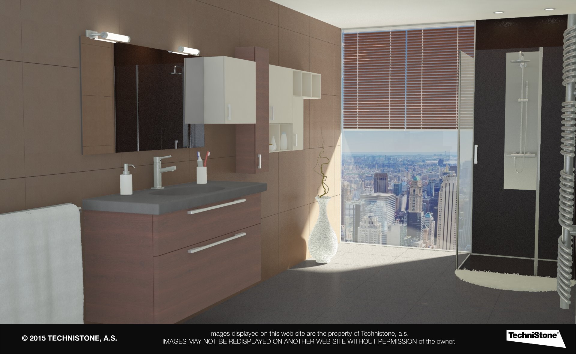 Modern bathroom