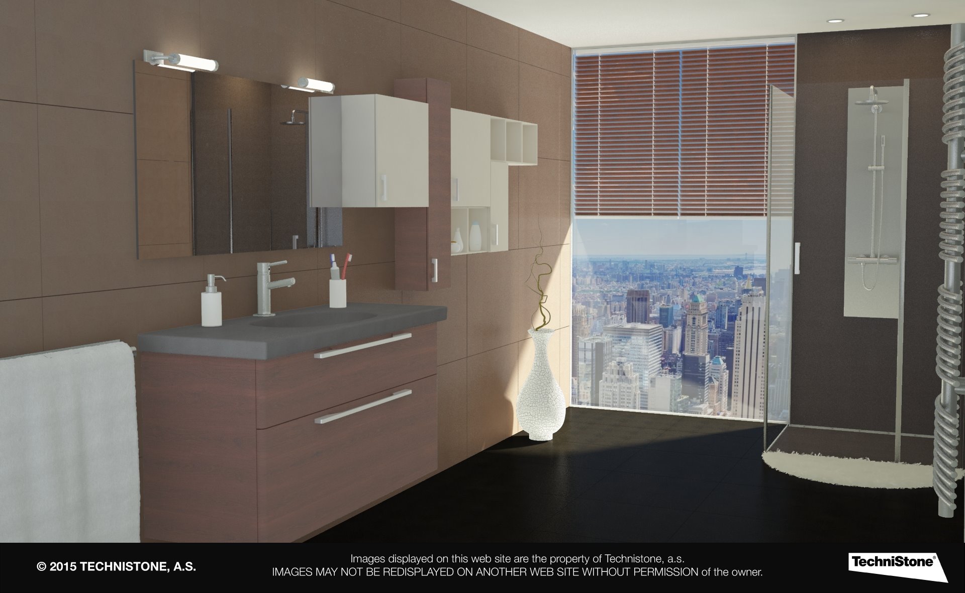 Modern bathroom