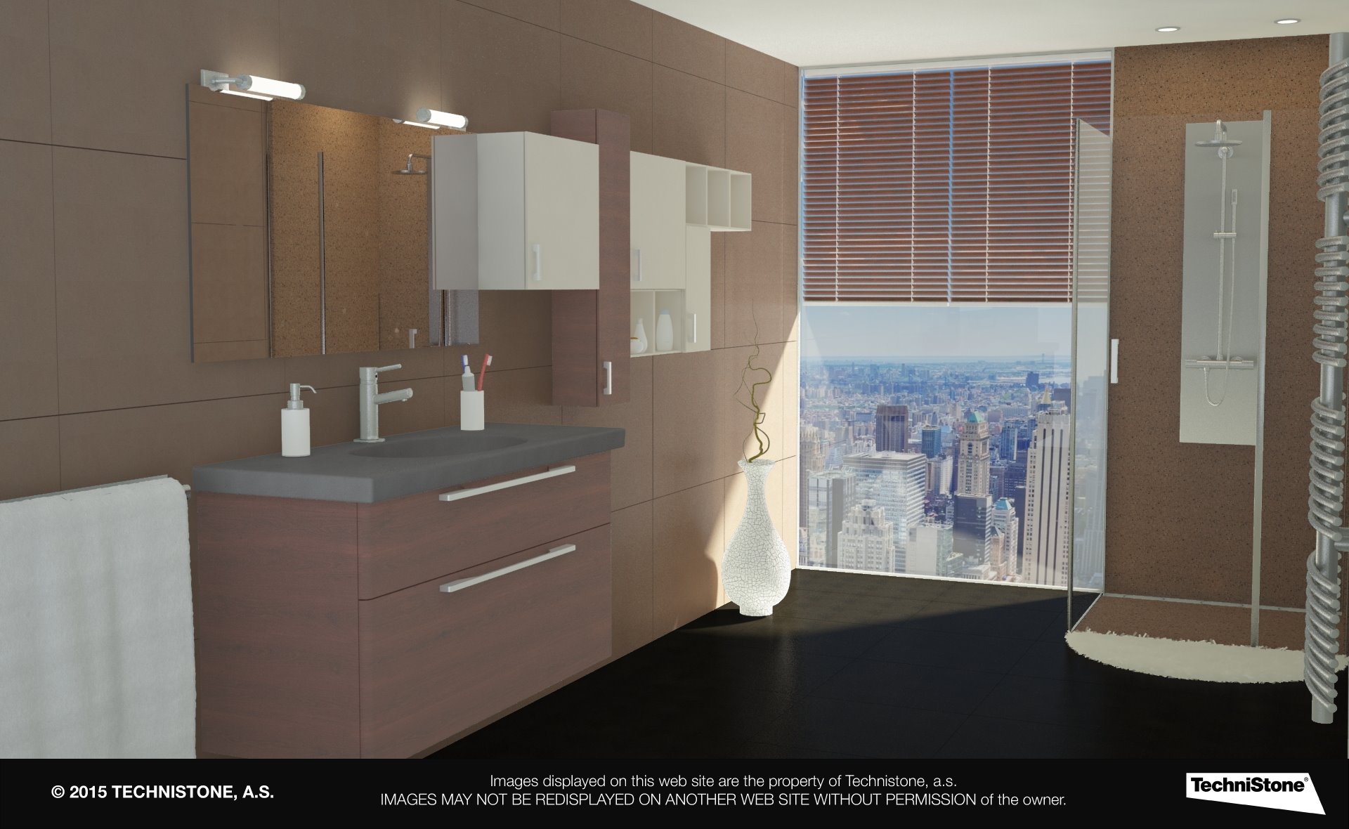Modern bathroom