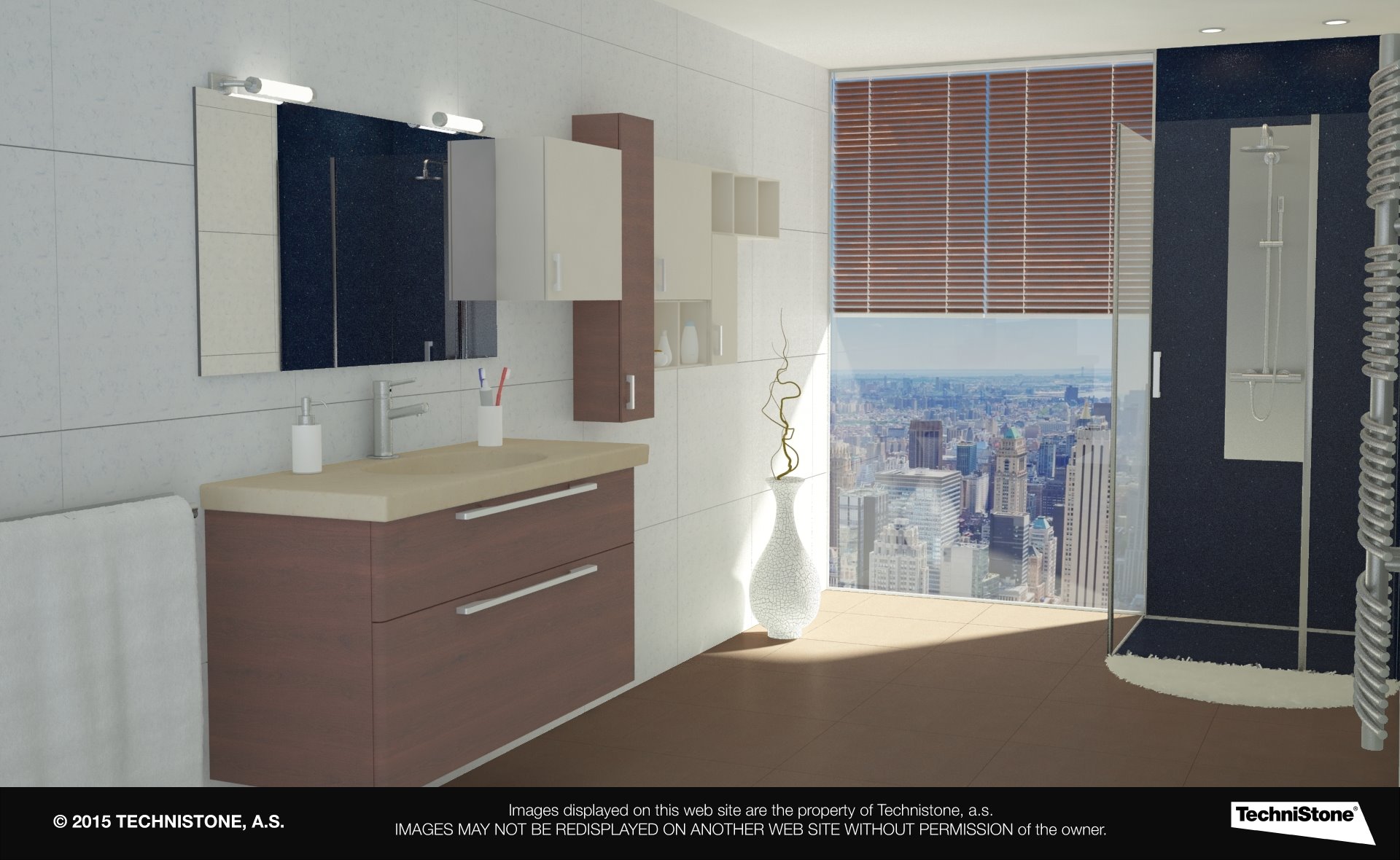 Modern bathroom