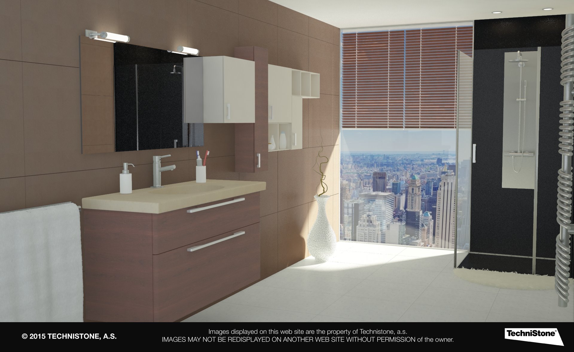 Modern bathroom