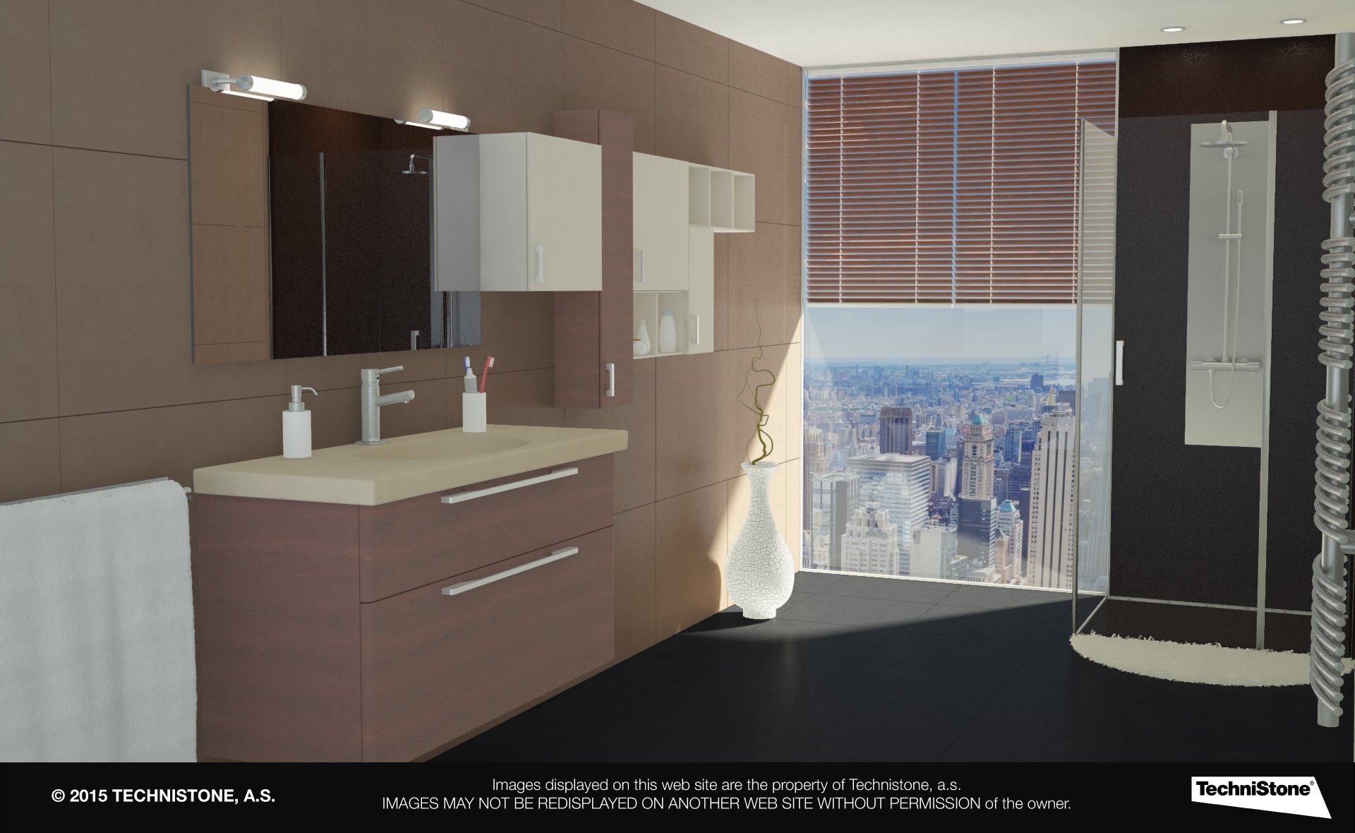 Modern bathroom