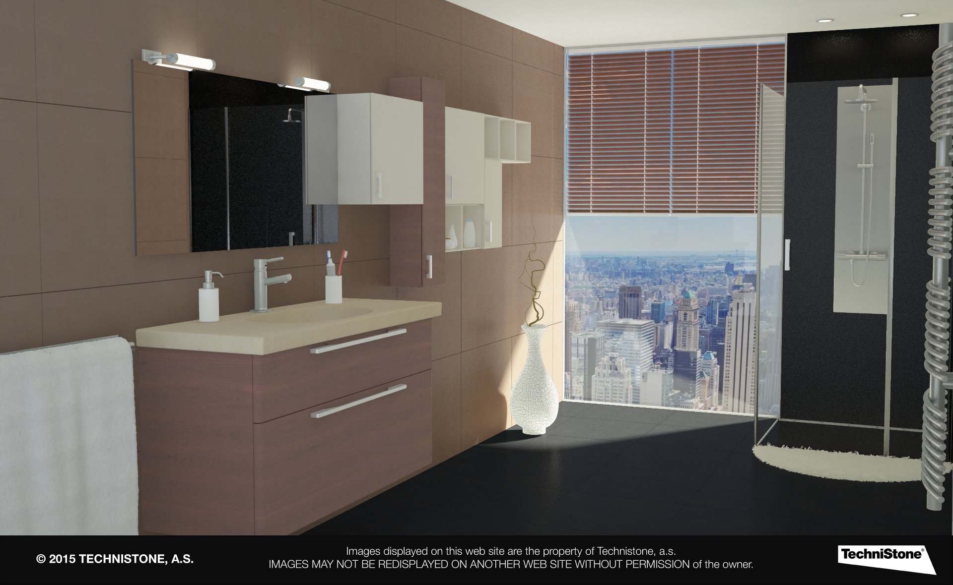 Modern bathroom