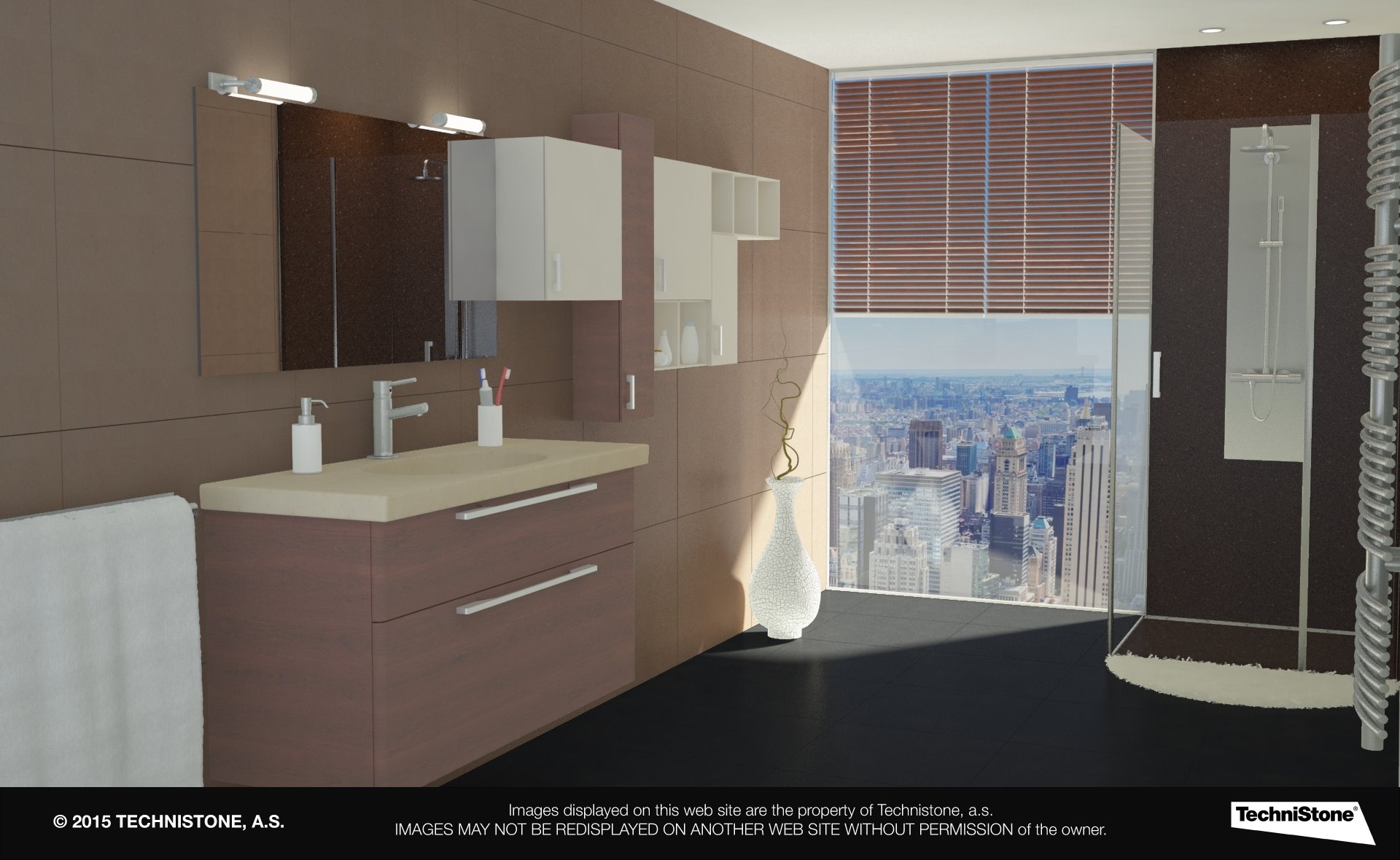 Modern bathroom