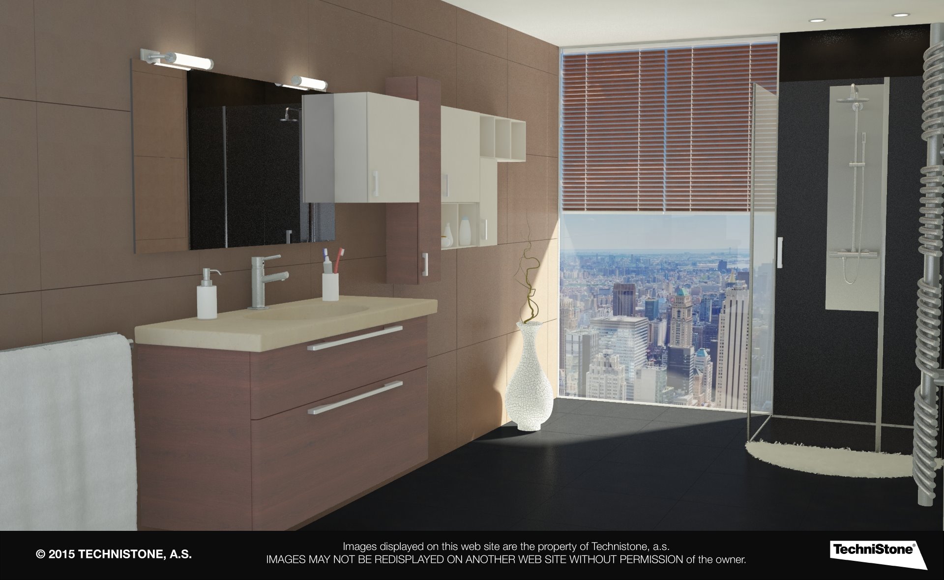Modern bathroom