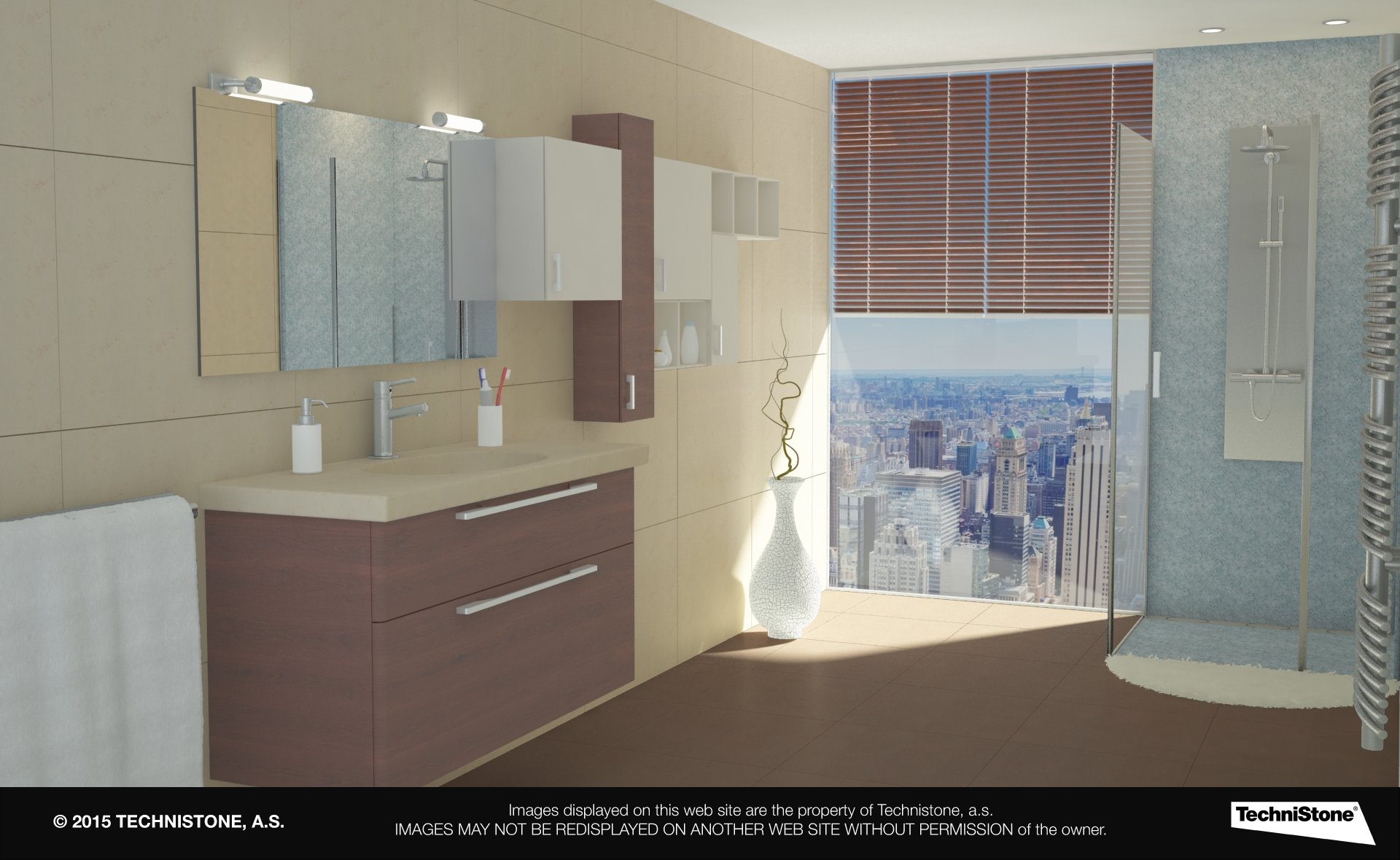 Modern bathroom
