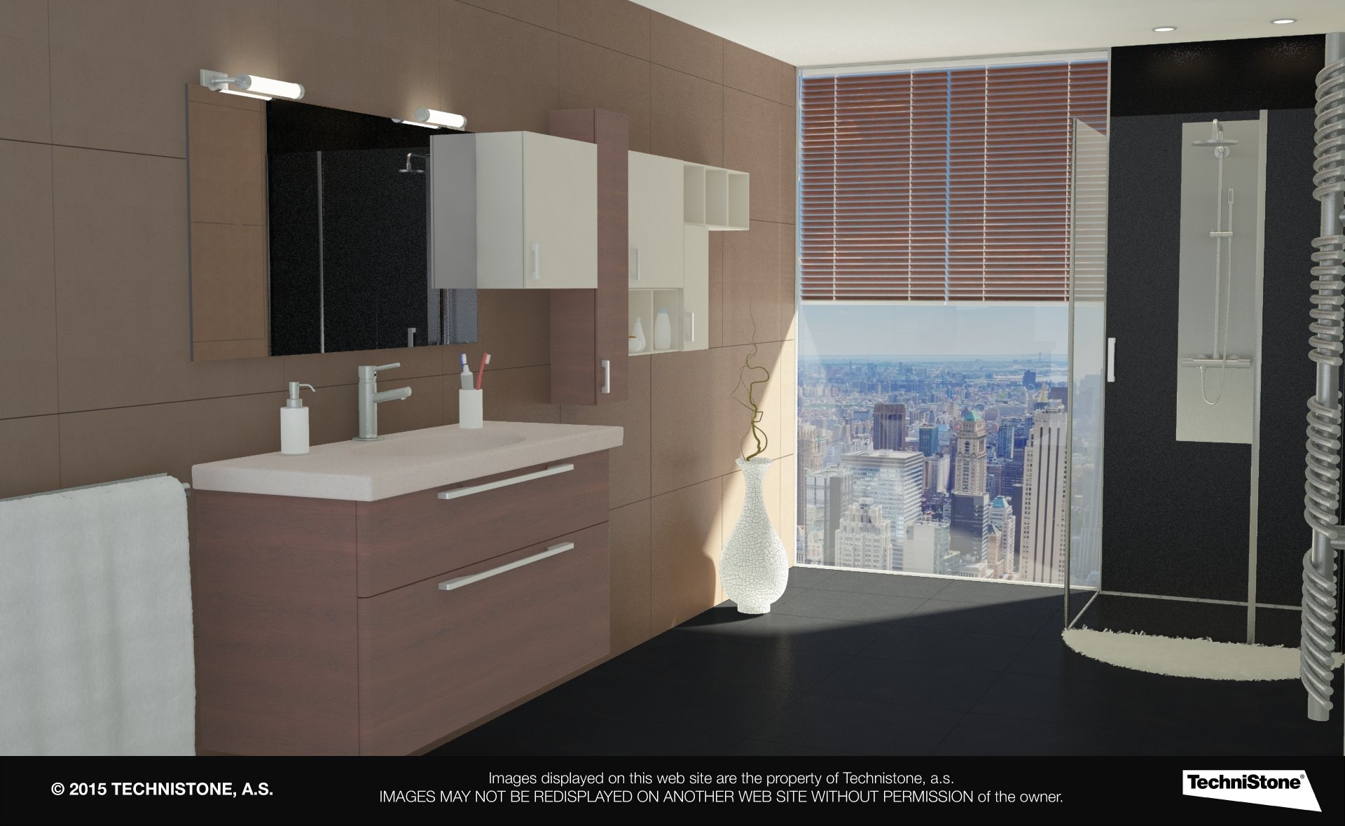 Modern bathroom