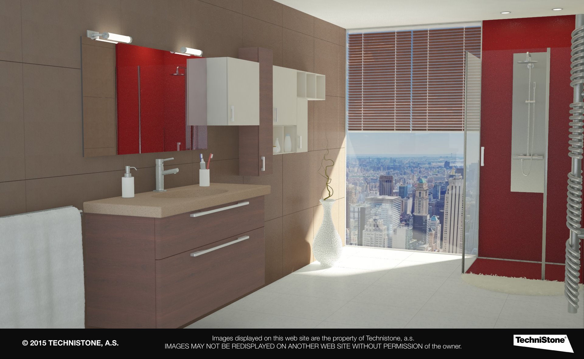 Modern bathroom