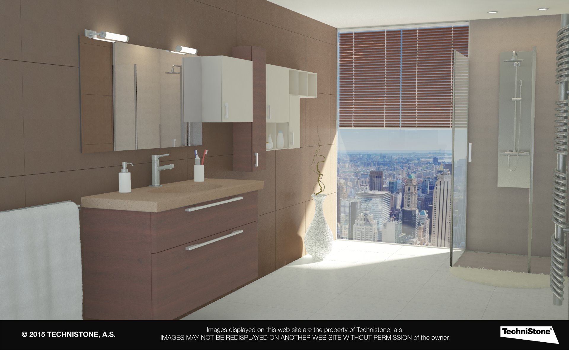 Modern bathroom