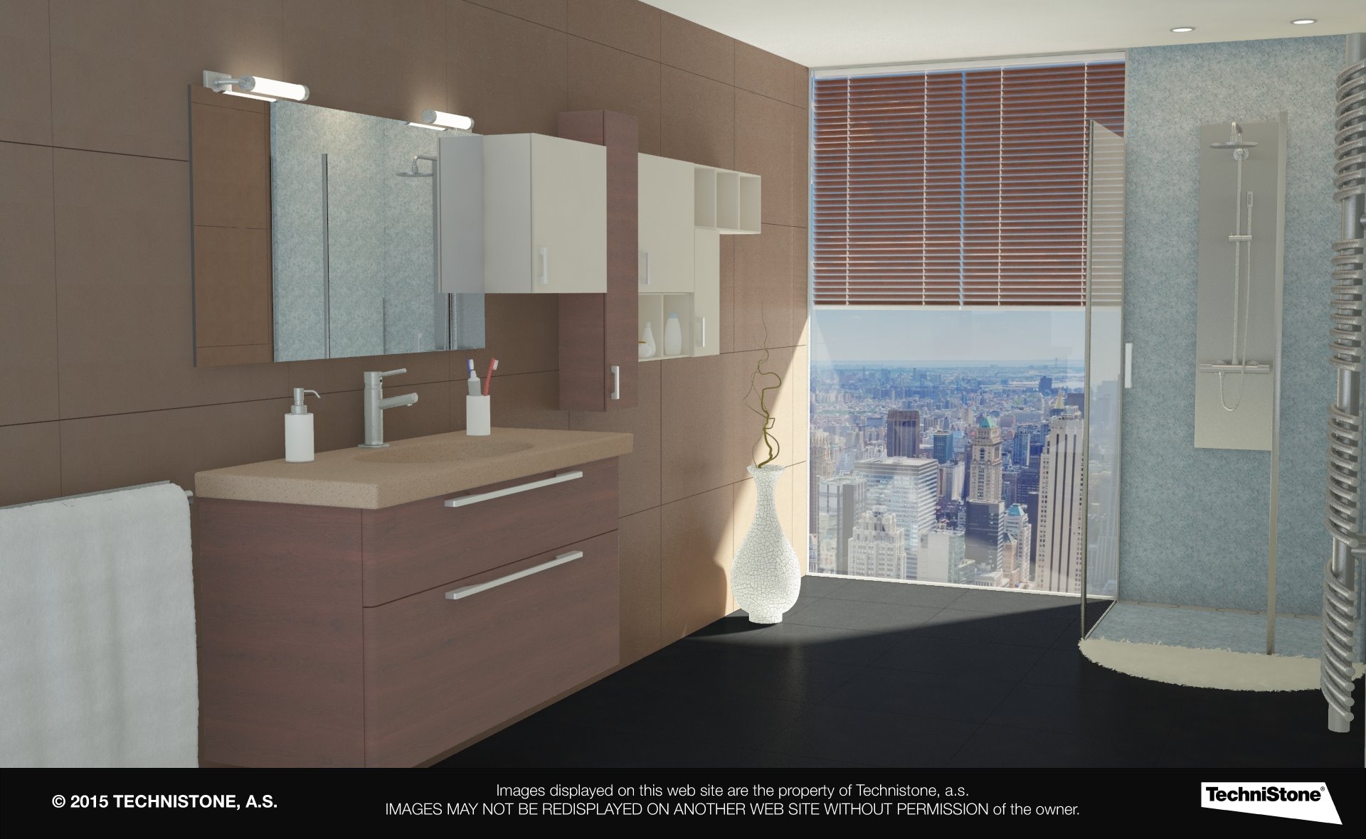 Modern bathroom