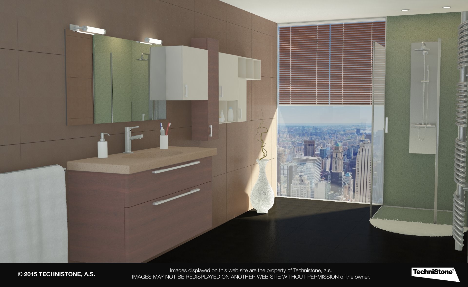 Modern bathroom