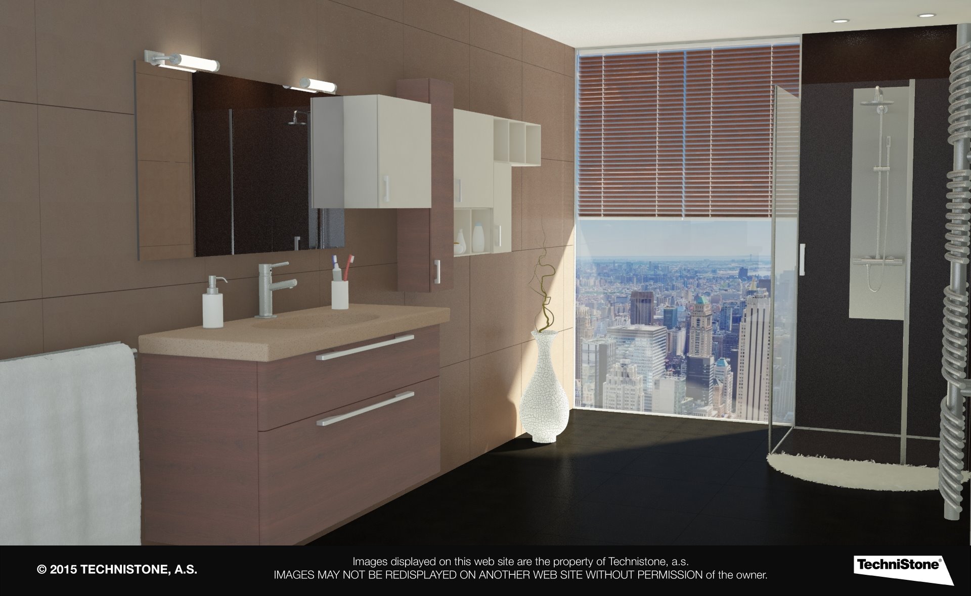 Modern bathroom