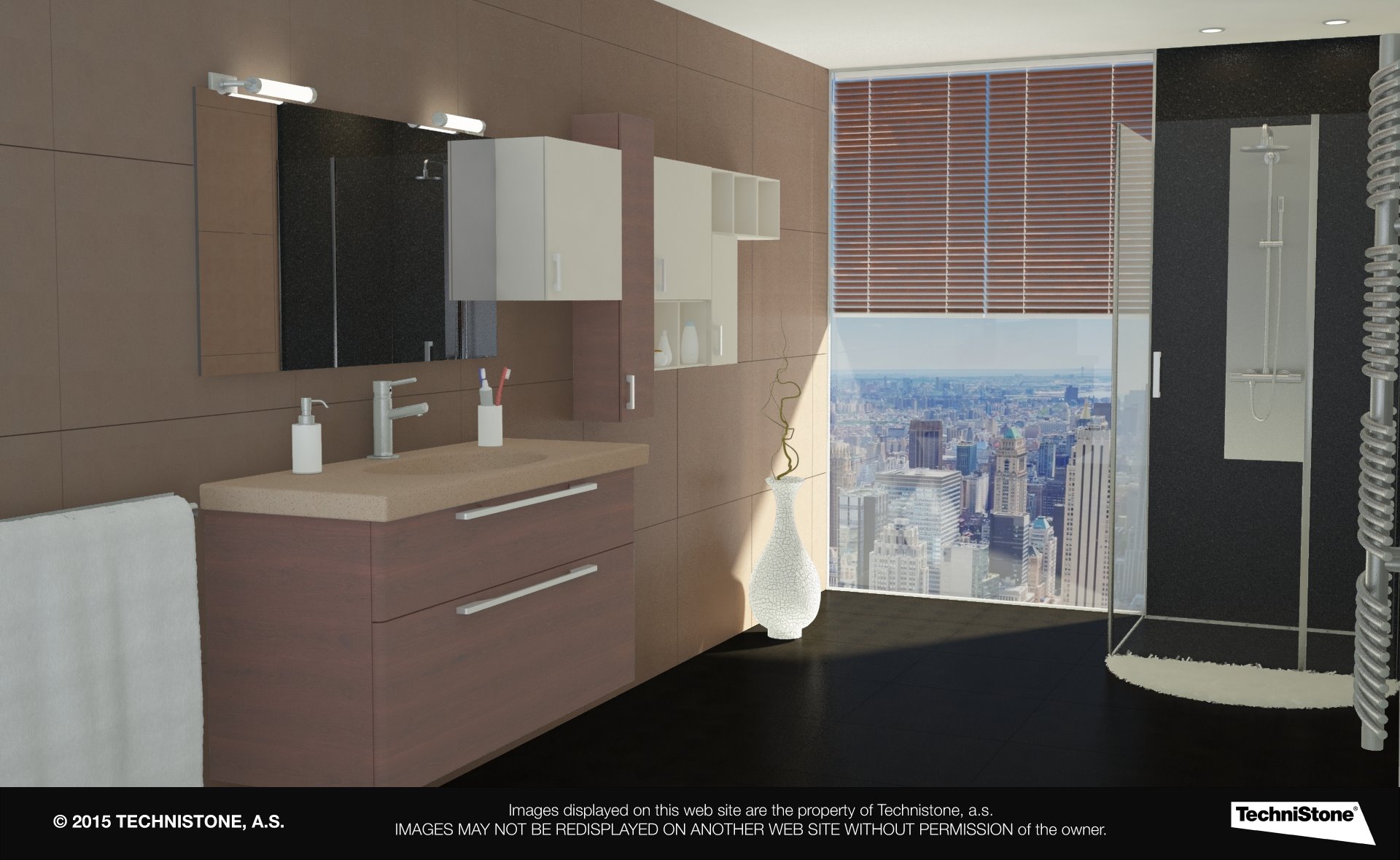 Modern bathroom