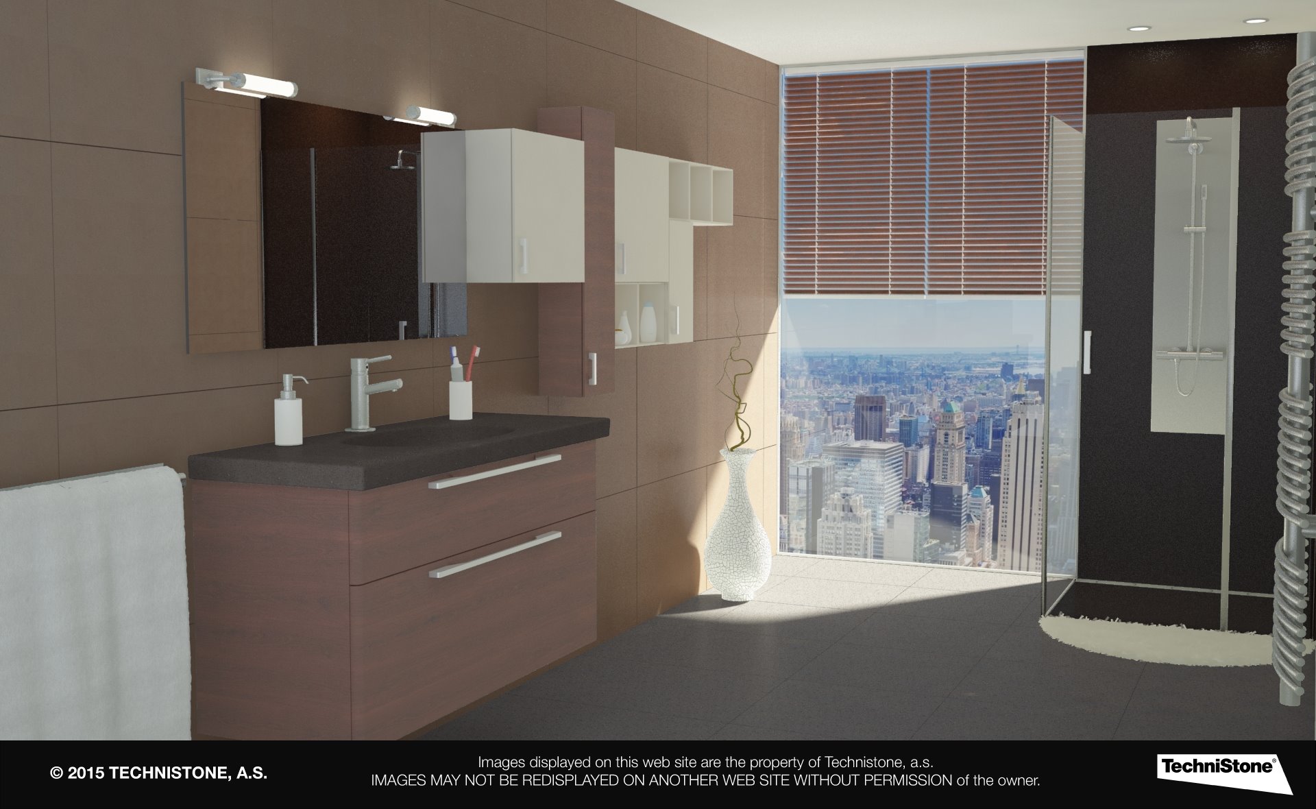 Modern bathroom