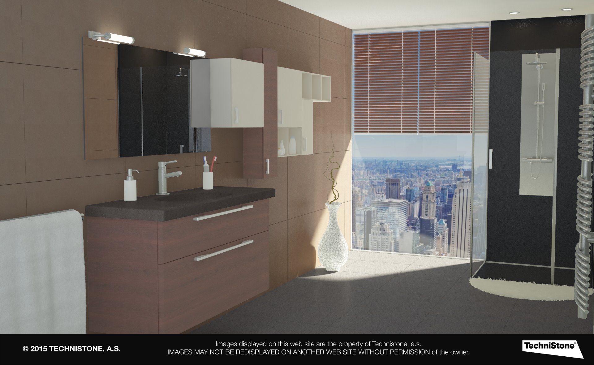 Modern bathroom