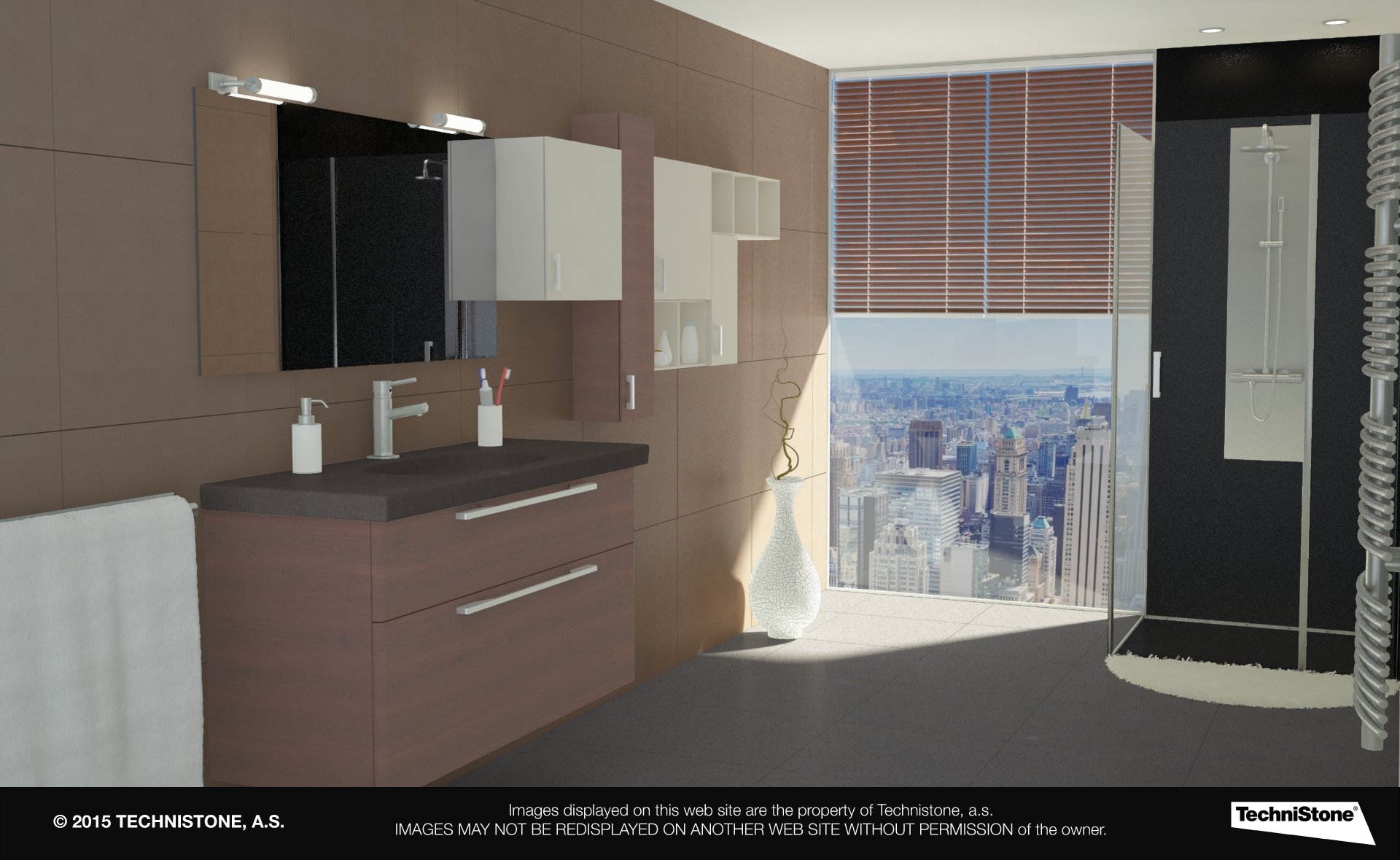 Modern bathroom