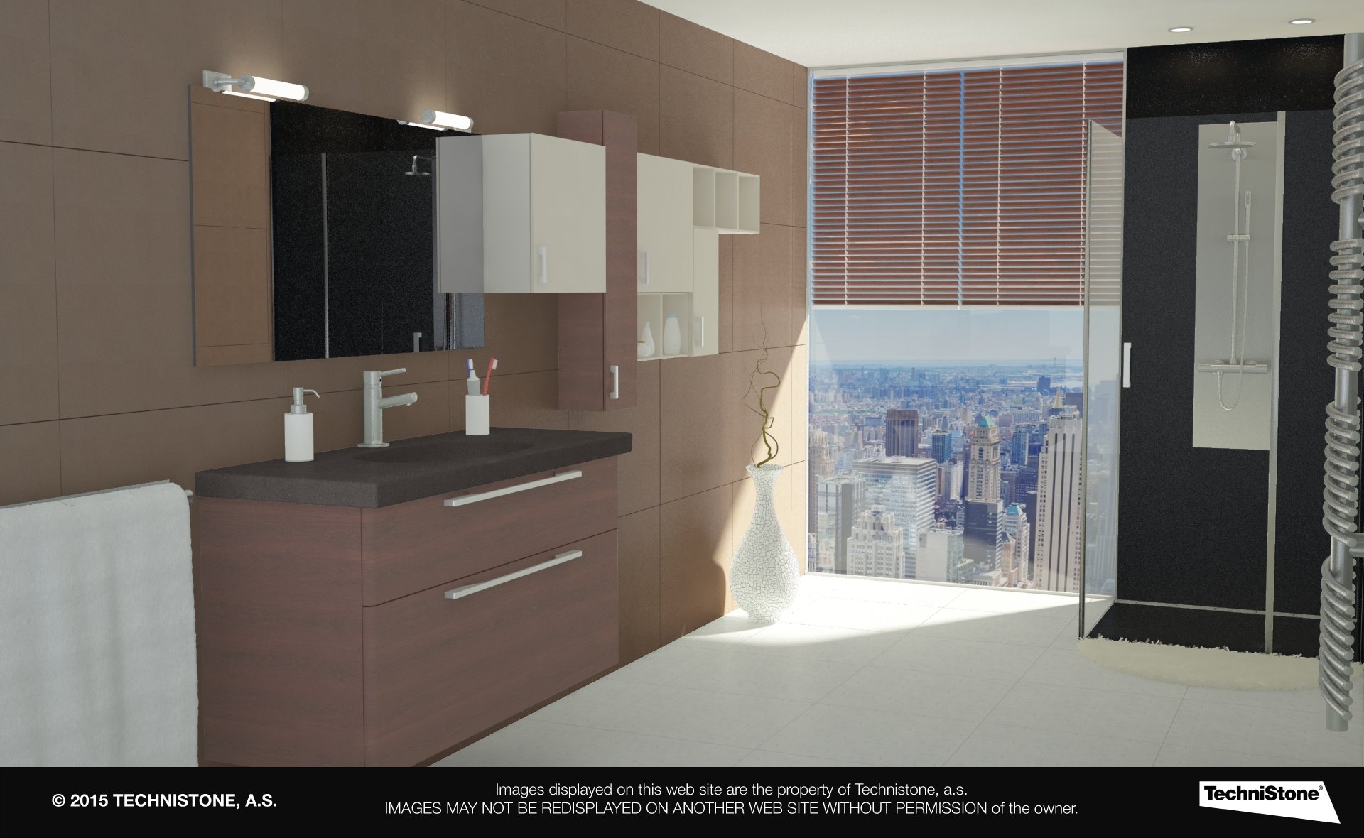 Modern bathroom