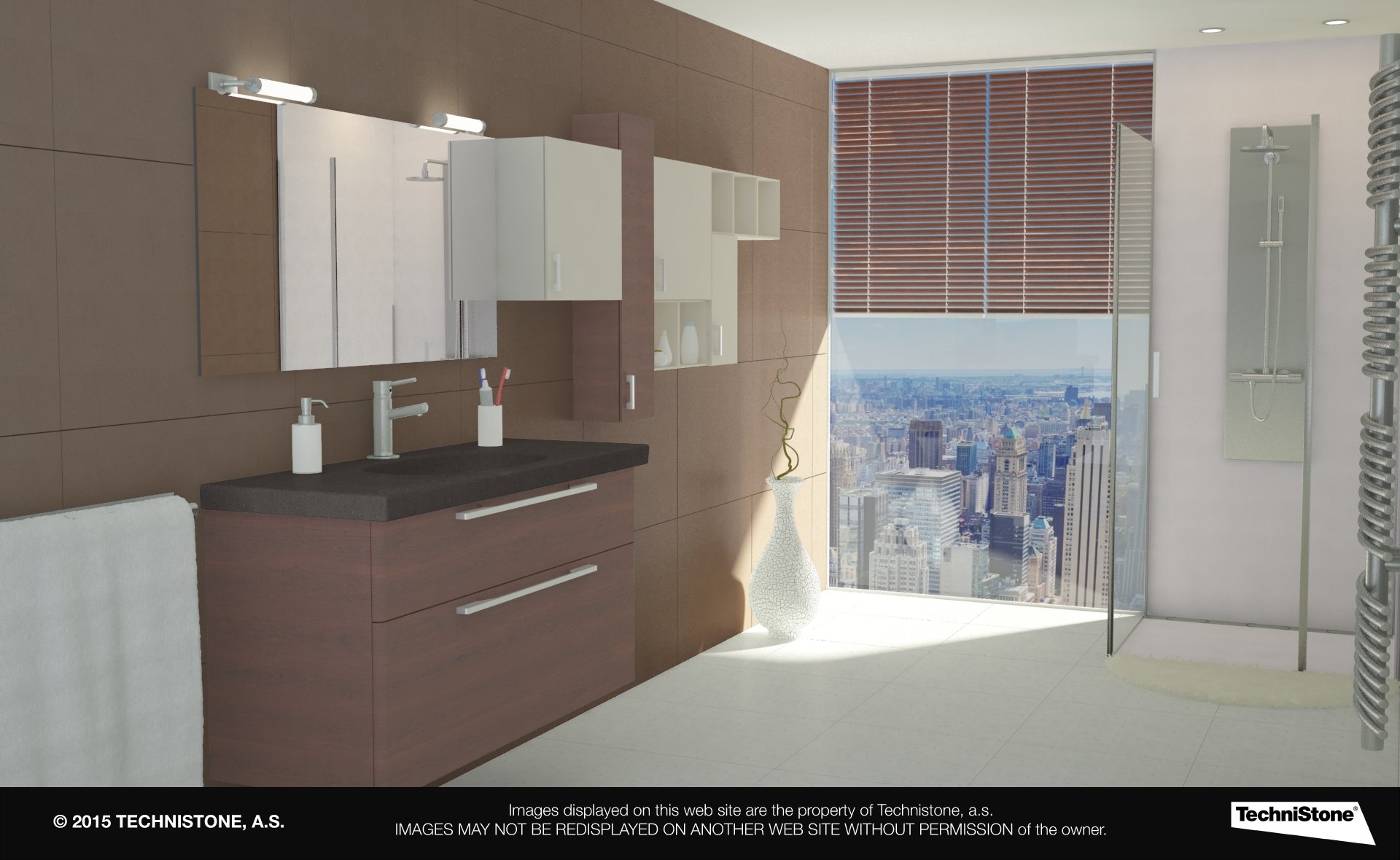 Modern bathroom