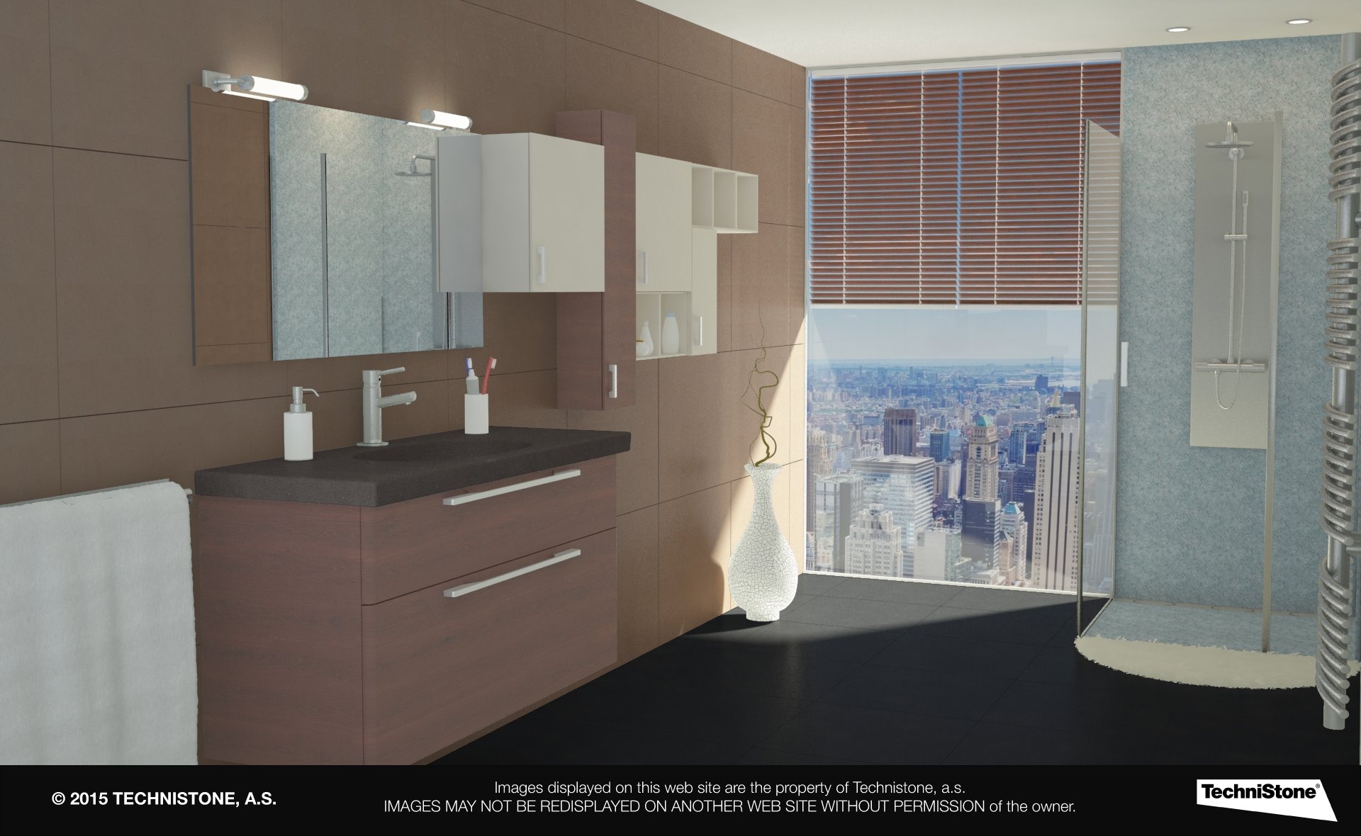 Modern bathroom
