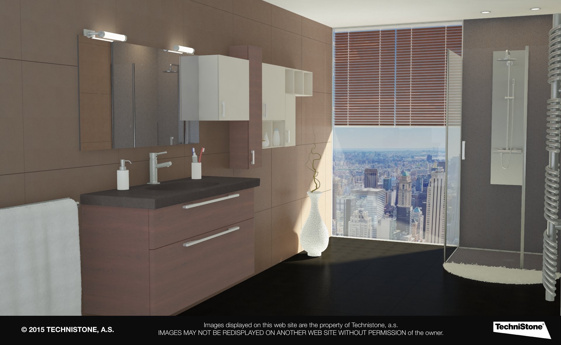 Modern bathroom
