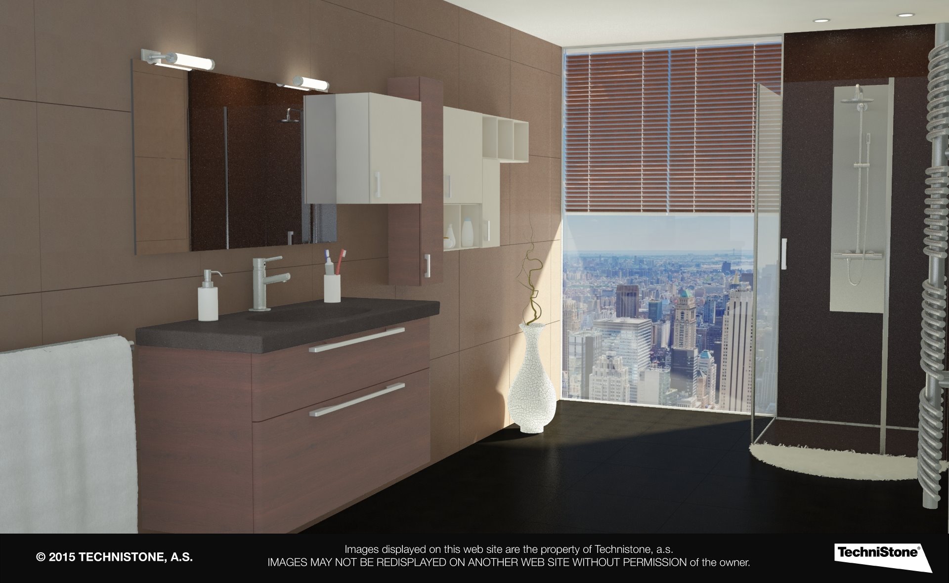Modern bathroom