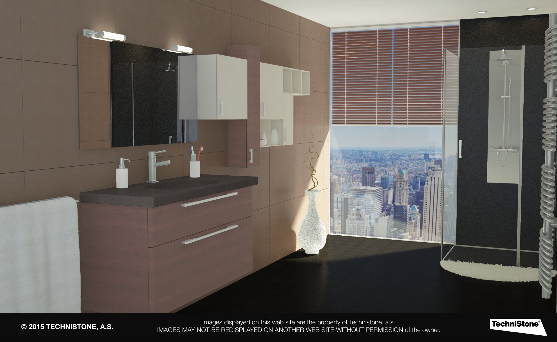 Modern bathroom