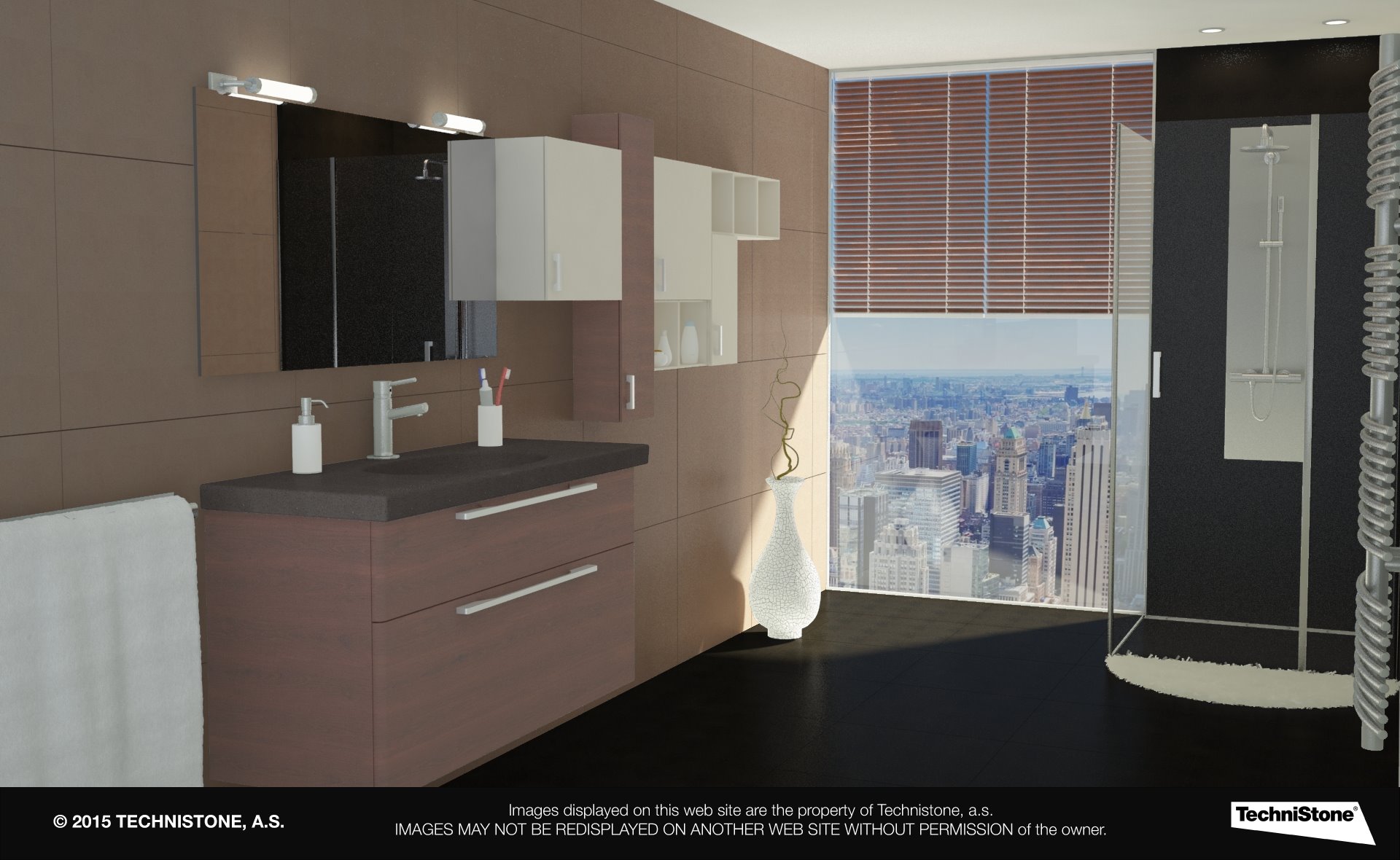 Modern bathroom