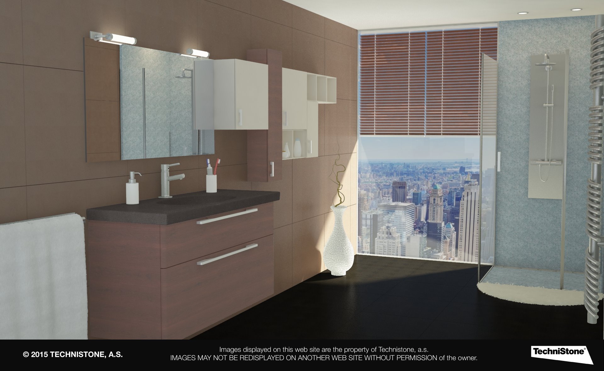 Modern bathroom