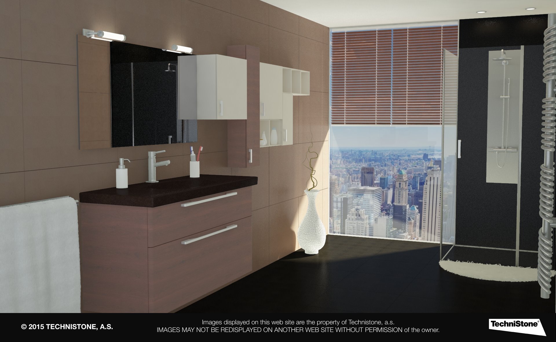 Modern bathroom