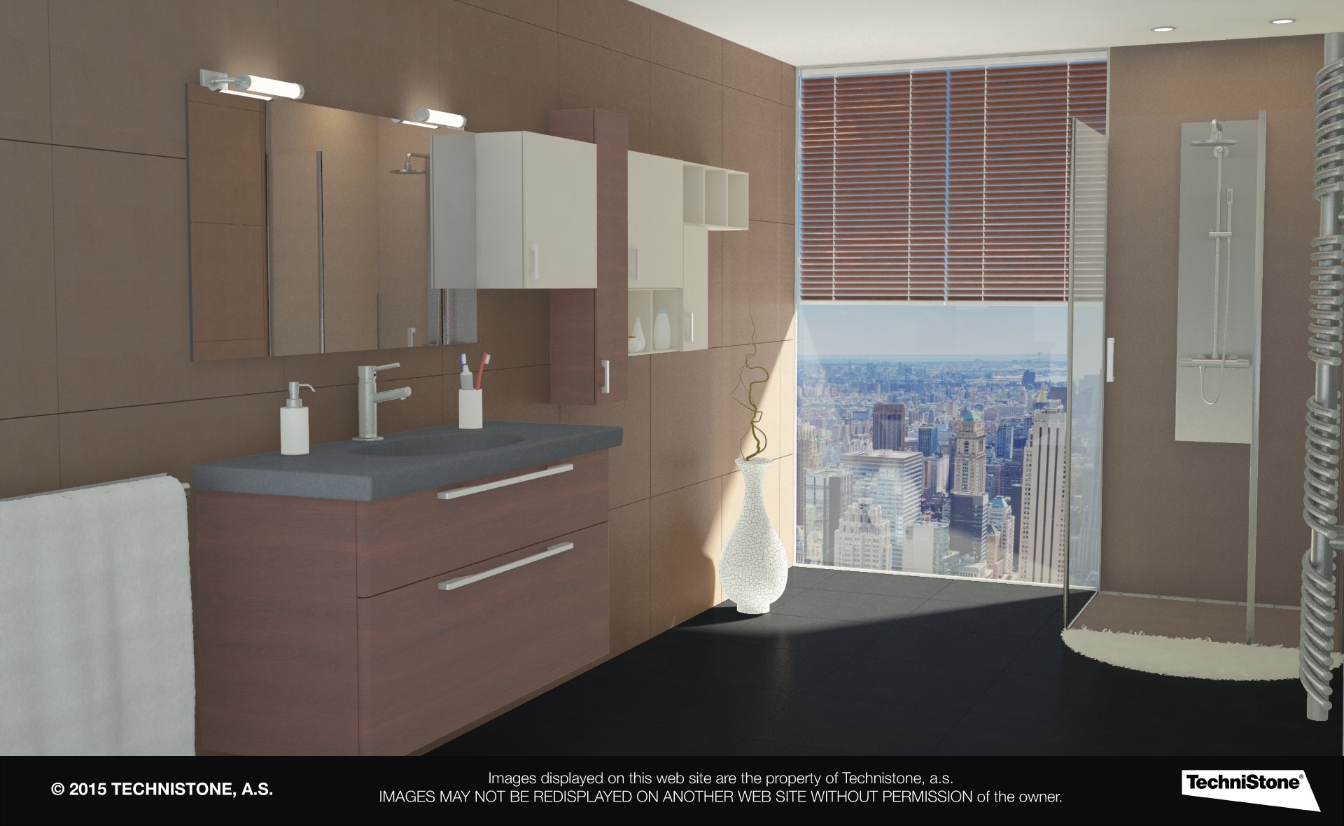 Modern bathroom