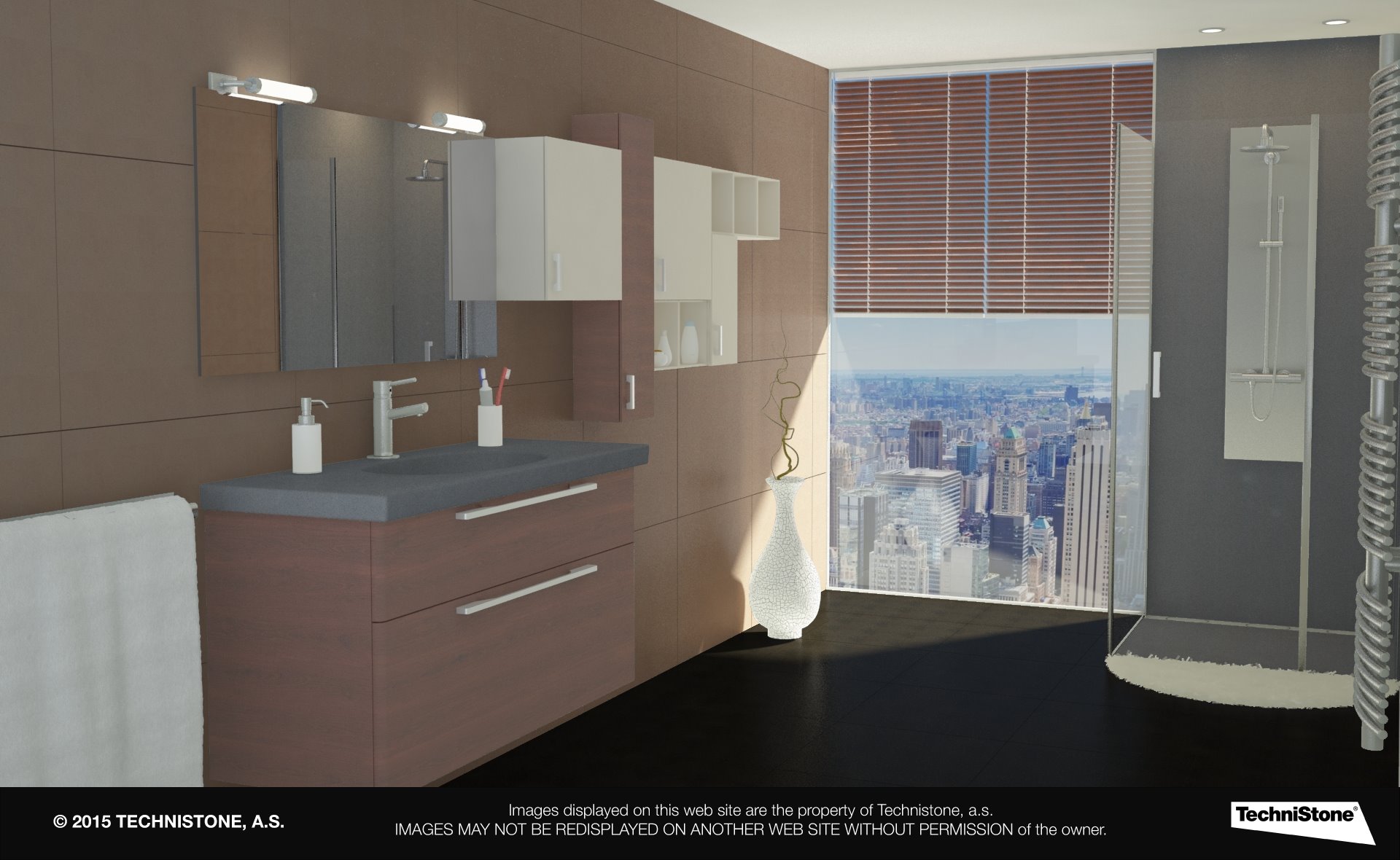 Modern bathroom