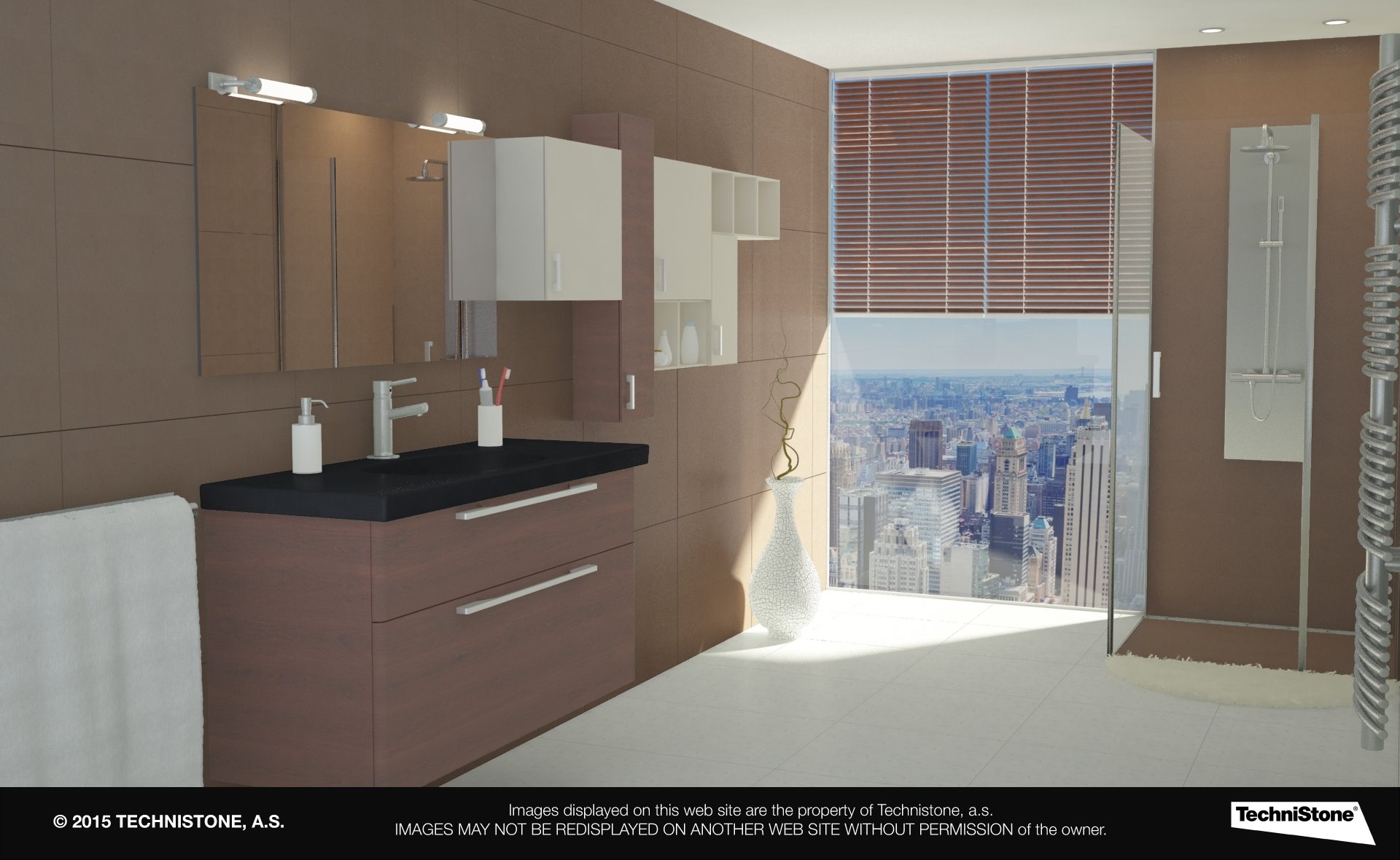 Modern bathroom