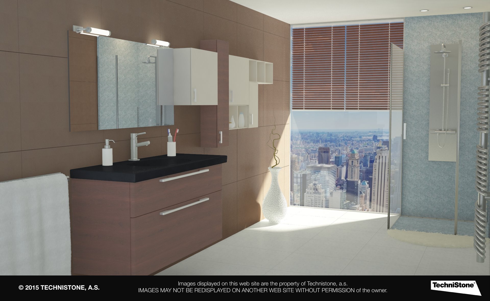 Modern bathroom
