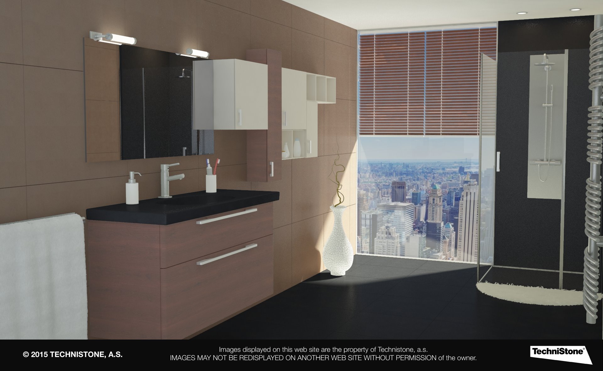 Modern bathroom