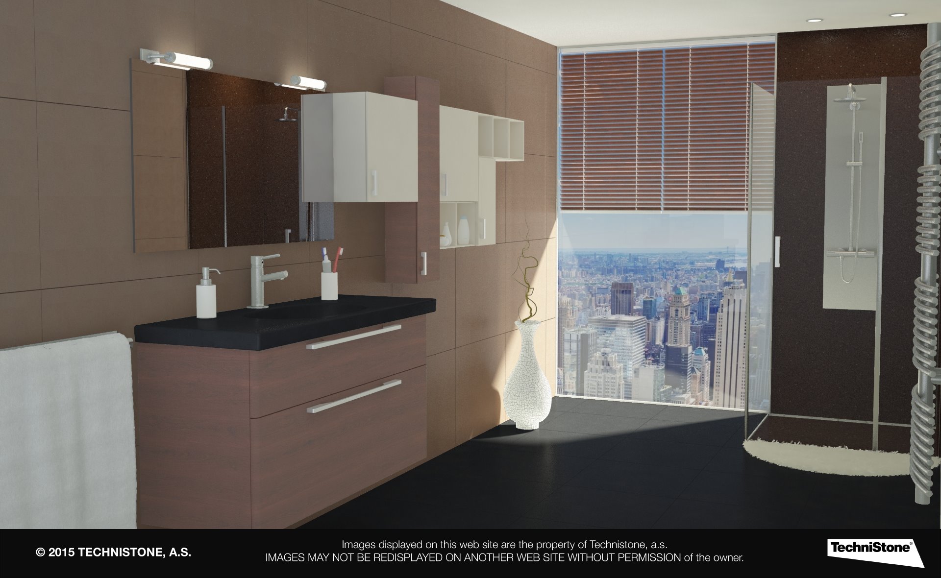 Modern bathroom