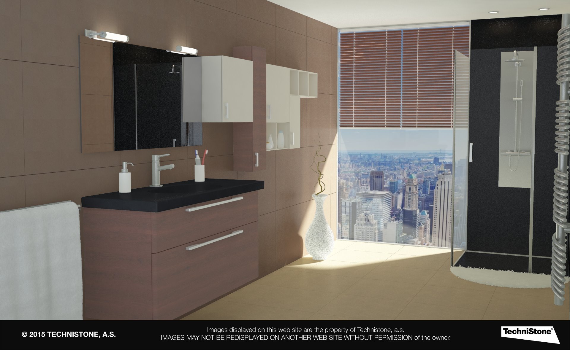 Modern bathroom