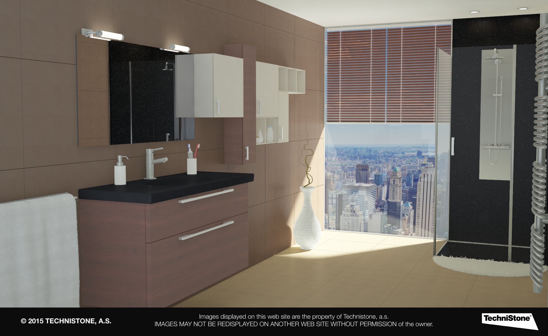 Modern bathroom