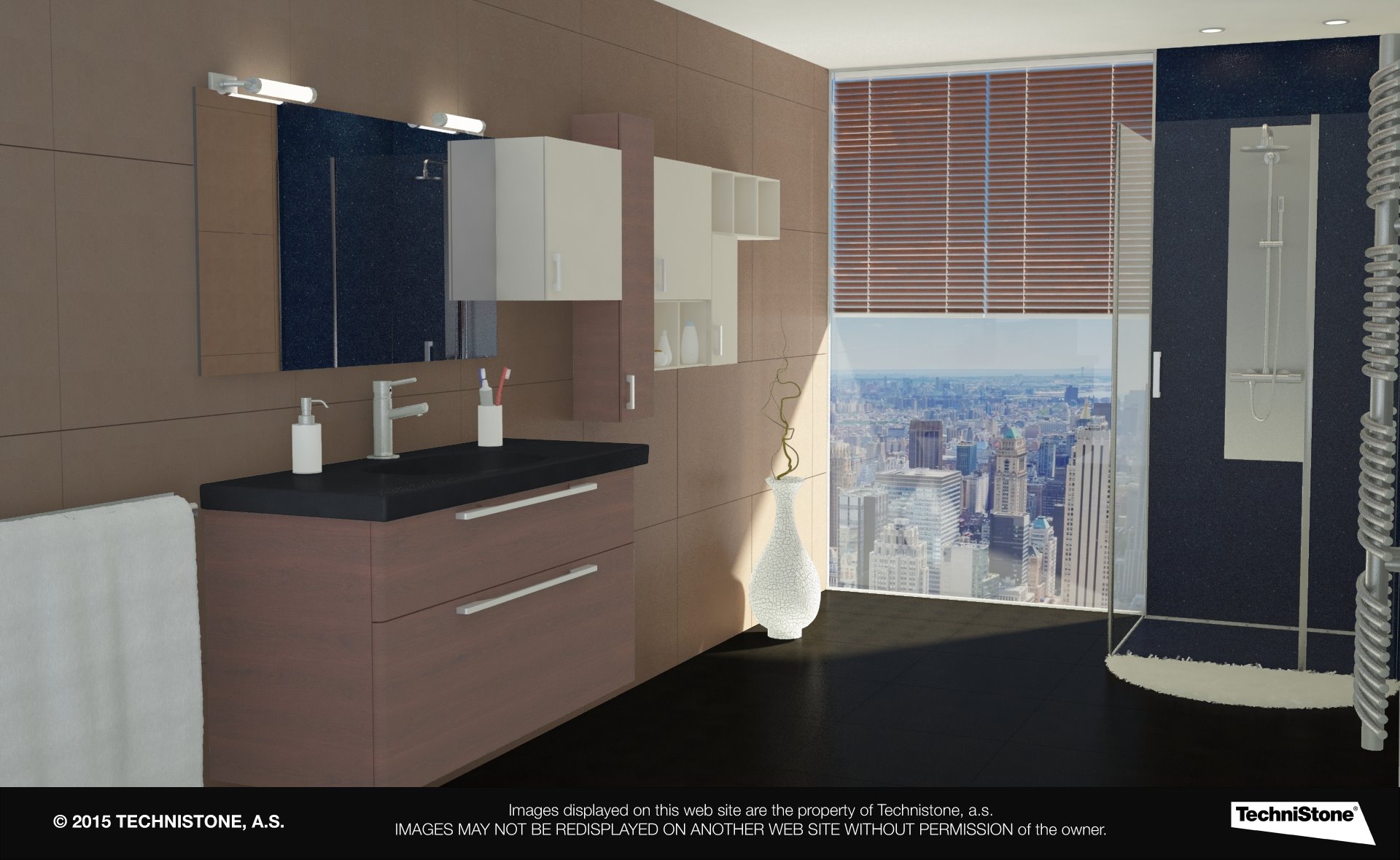 Modern bathroom