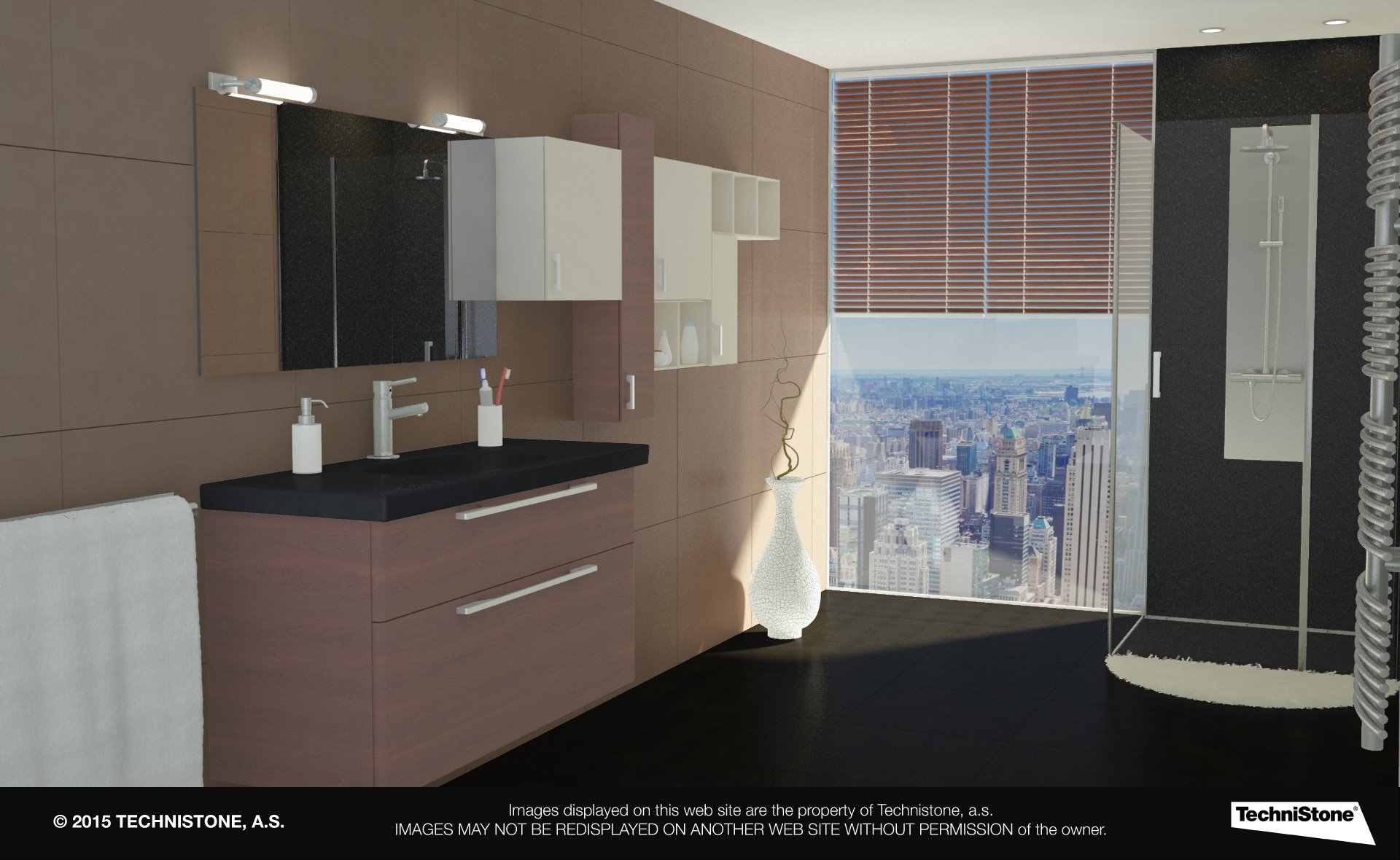 Modern bathroom