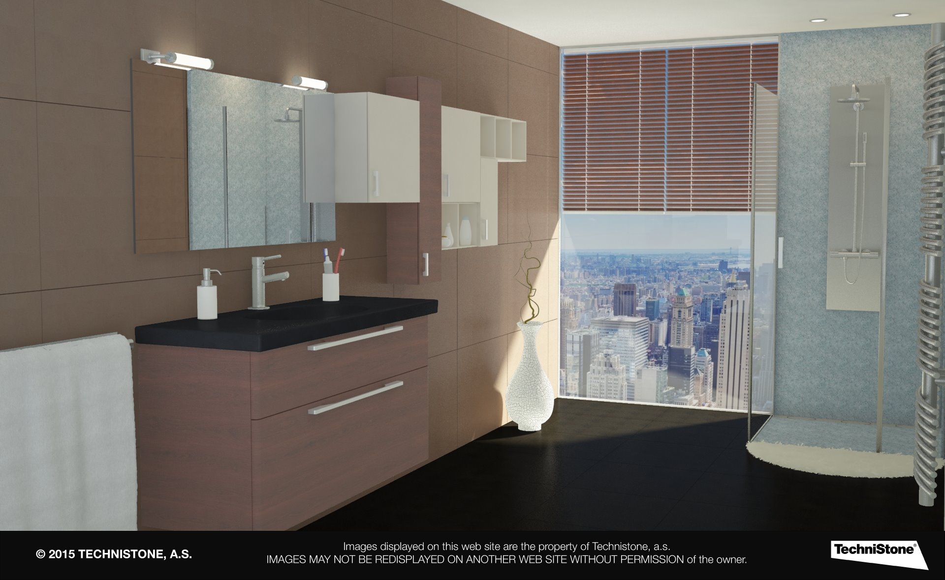 Modern bathroom