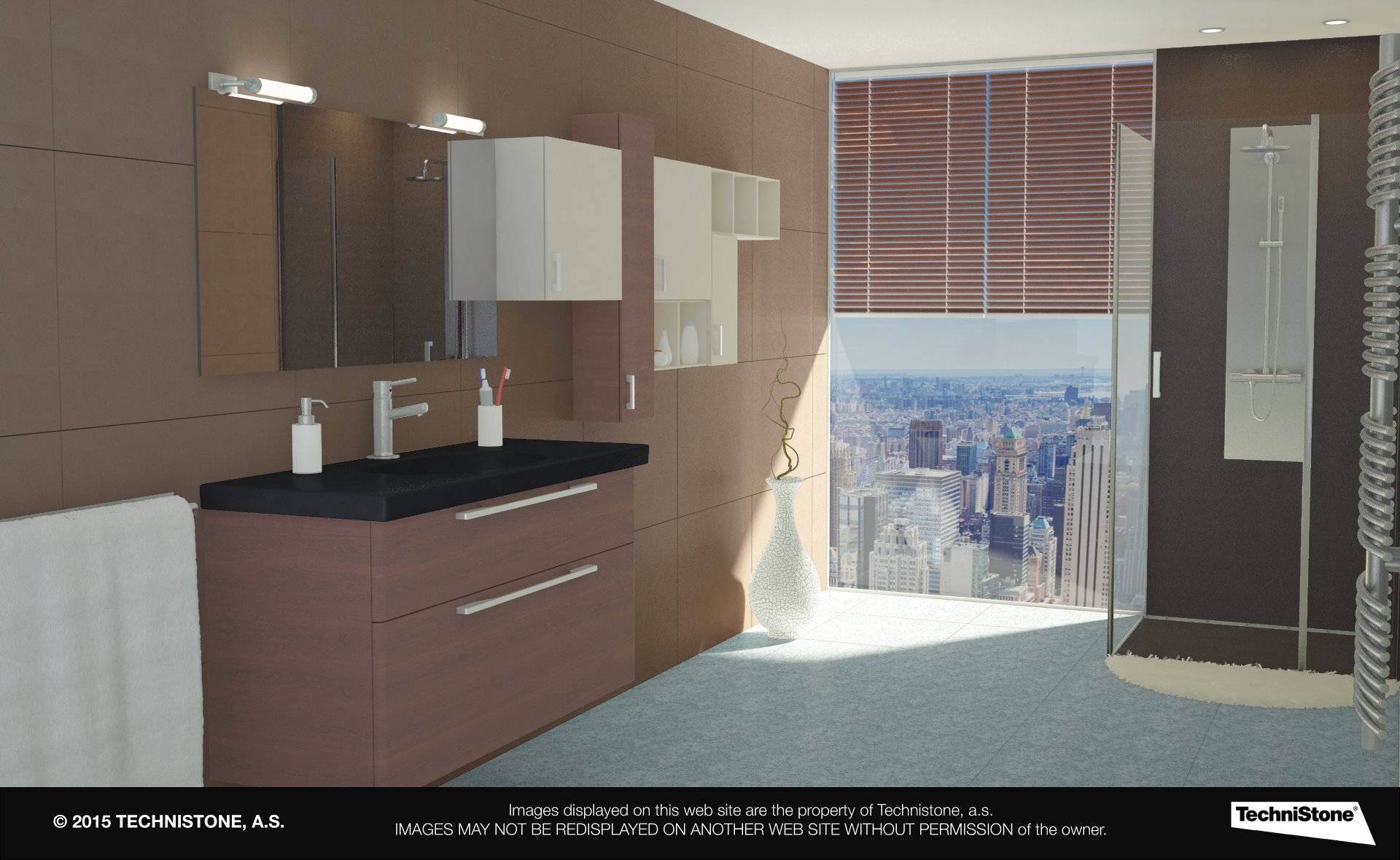 Modern bathroom
