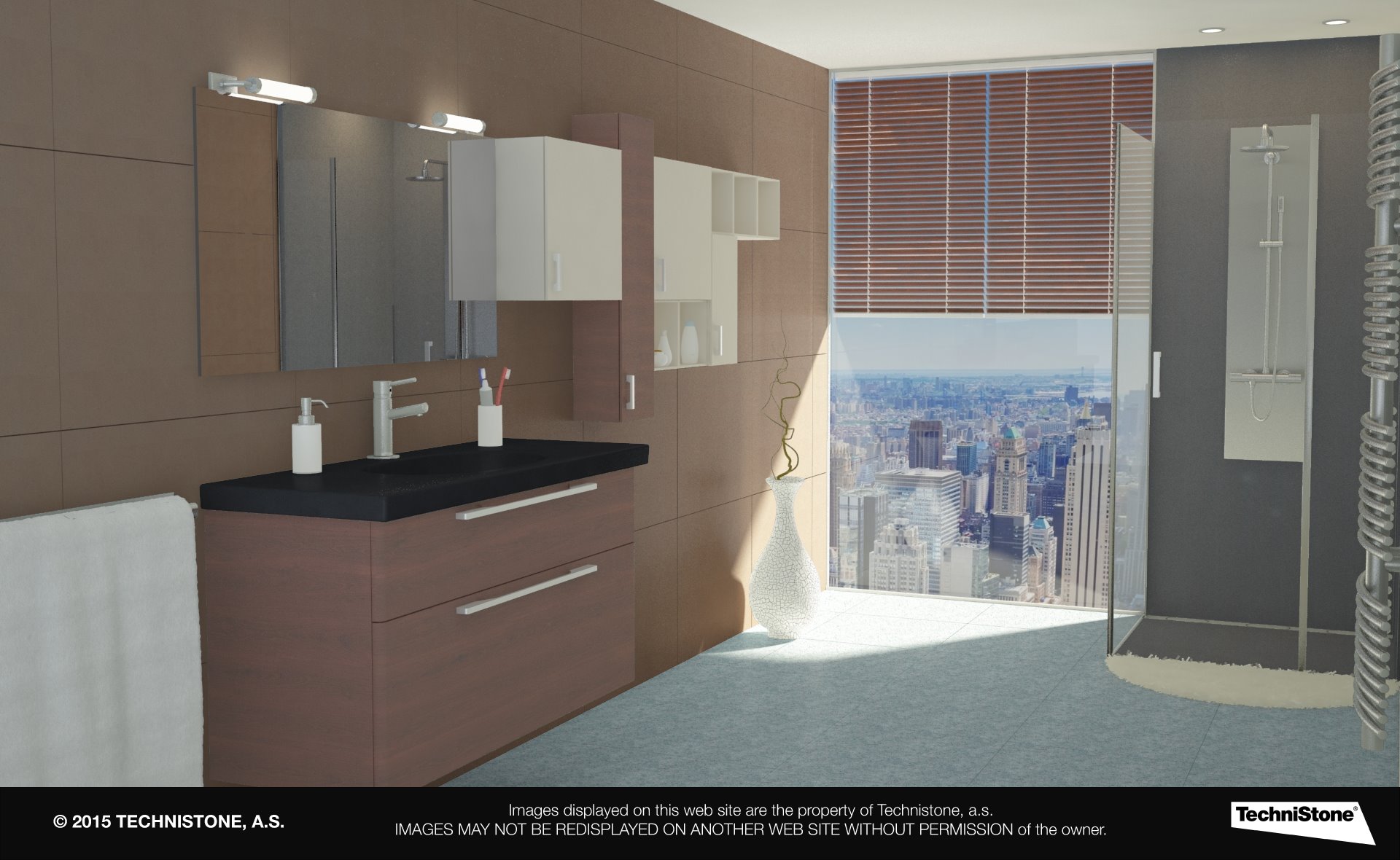 Modern bathroom