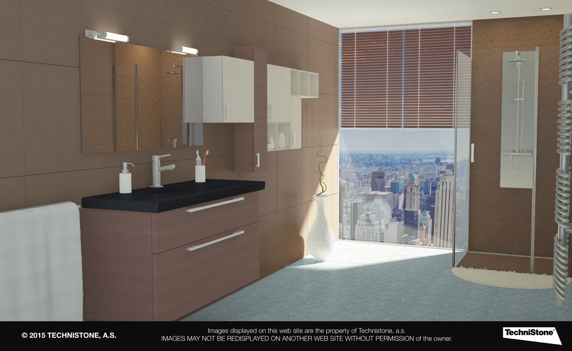 Modern bathroom