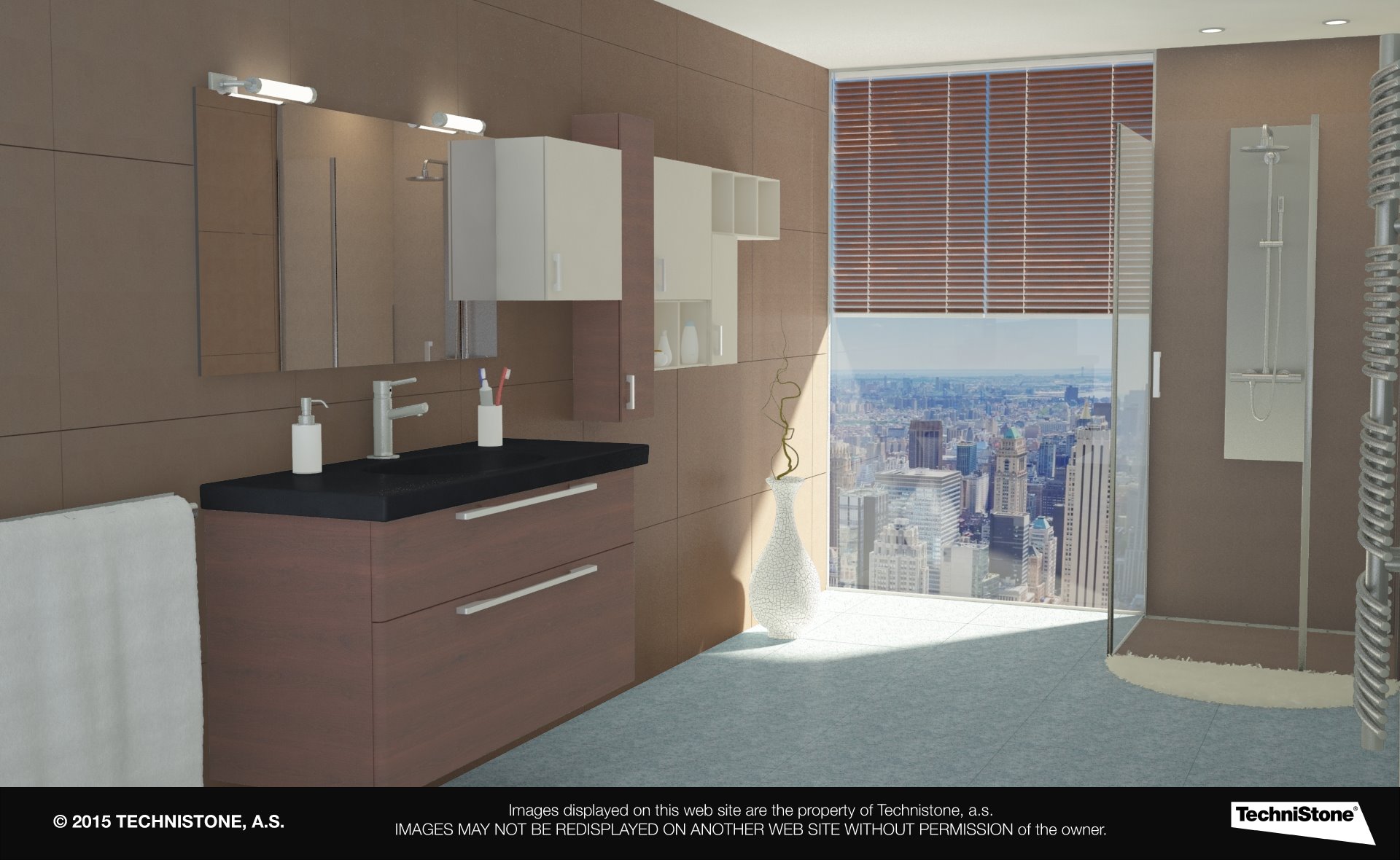 Modern bathroom