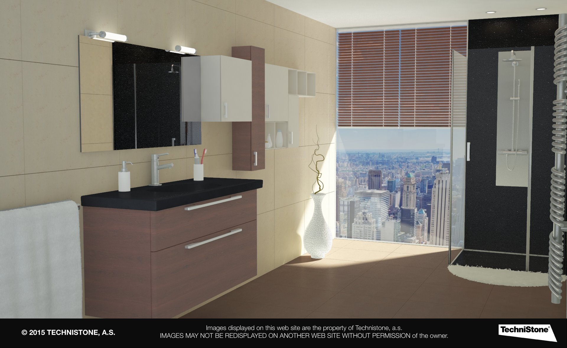 Modern bathroom