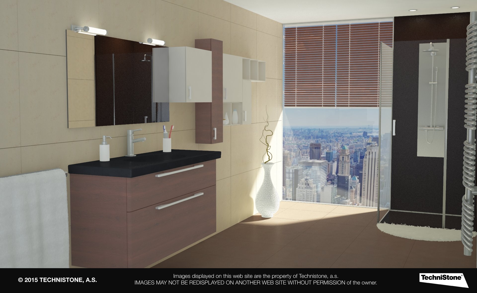 Modern bathroom