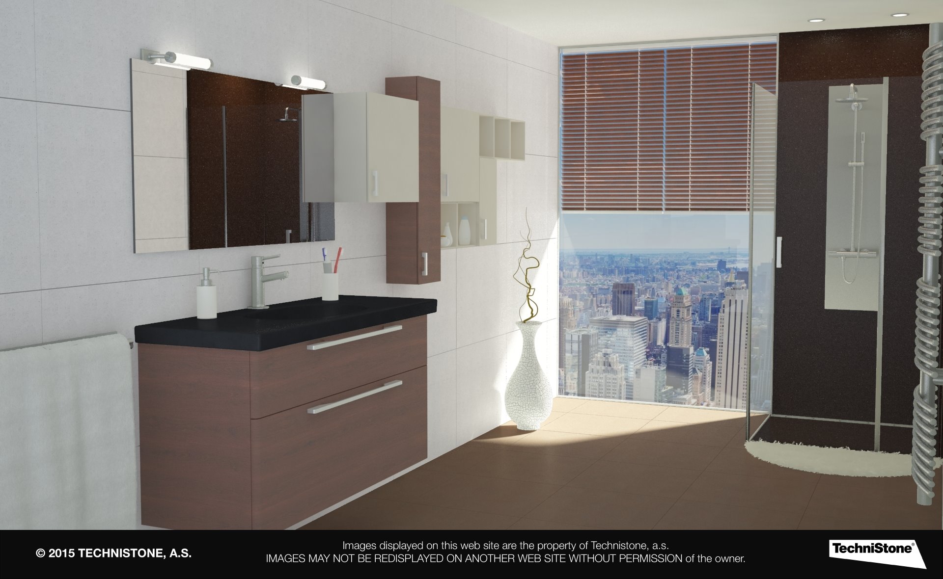 Modern bathroom