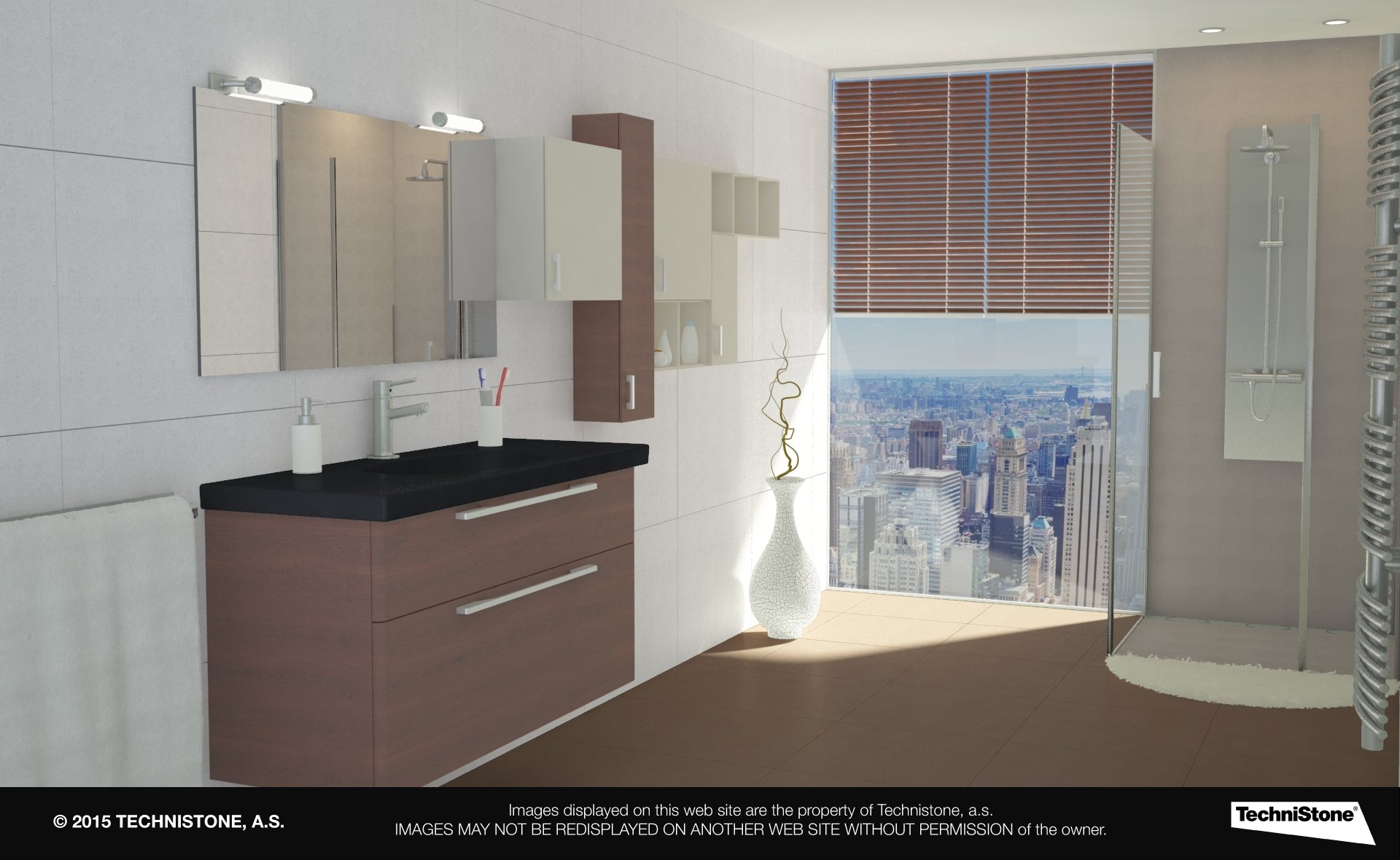 Modern bathroom